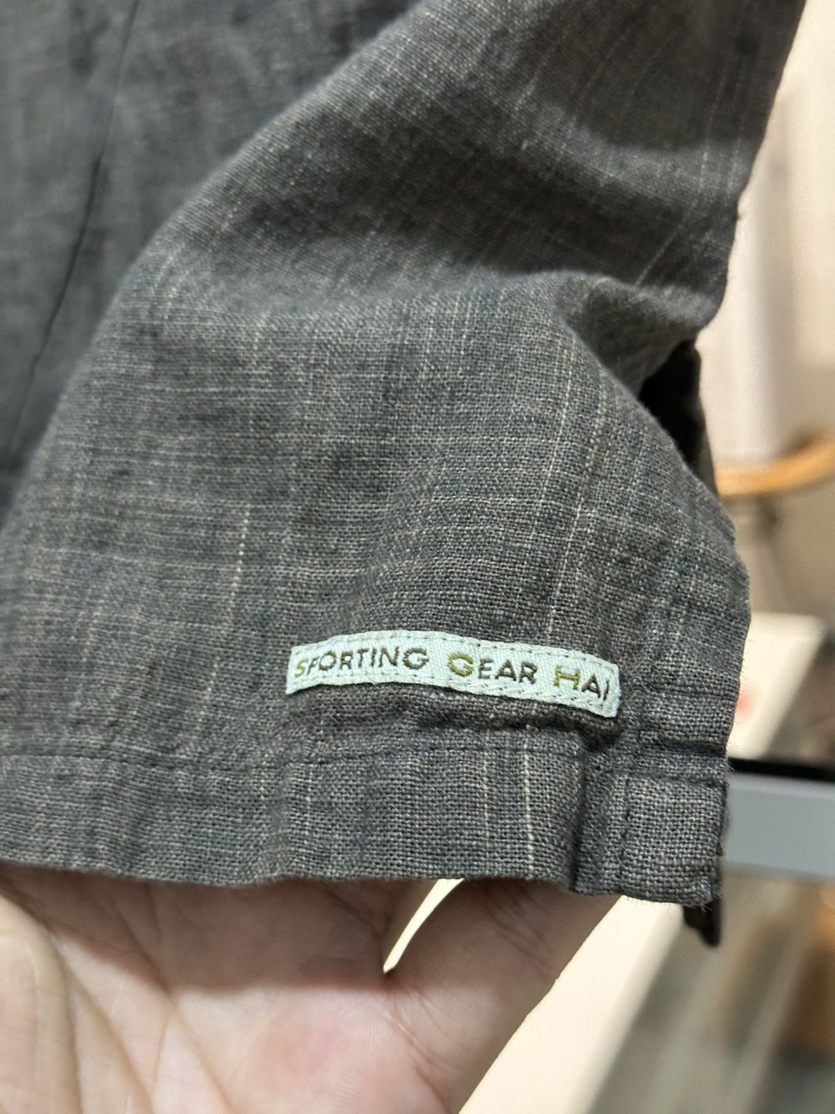 Hai Sporting Gear Vintage Hai Sporting Gear Linen Cut & Sewn Shirt (Rare) Size US M / EU 48-50 / 2 - 9 Thumbnail