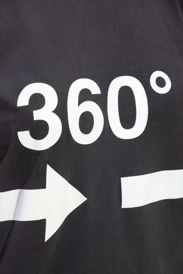 Balenciaga o1la1rc1a1024 360 Small Fit Tubular T-Shirt in Black/White Size XXS / US 00 / IT 34 - 5 Thumbnail