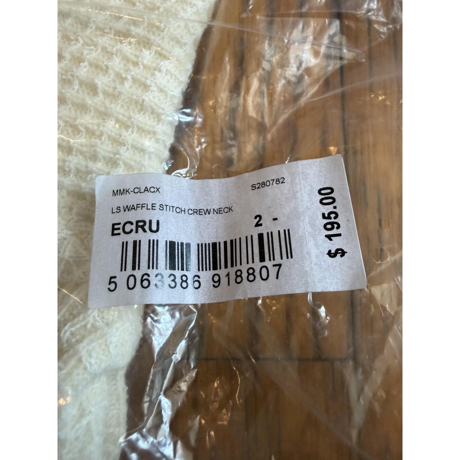 Ted Baker Ted Baker Mens Crewneck Waffle Stitch Knit Sweater Small Size US S / EU 44-46 / 1 - 4 Thumbnail