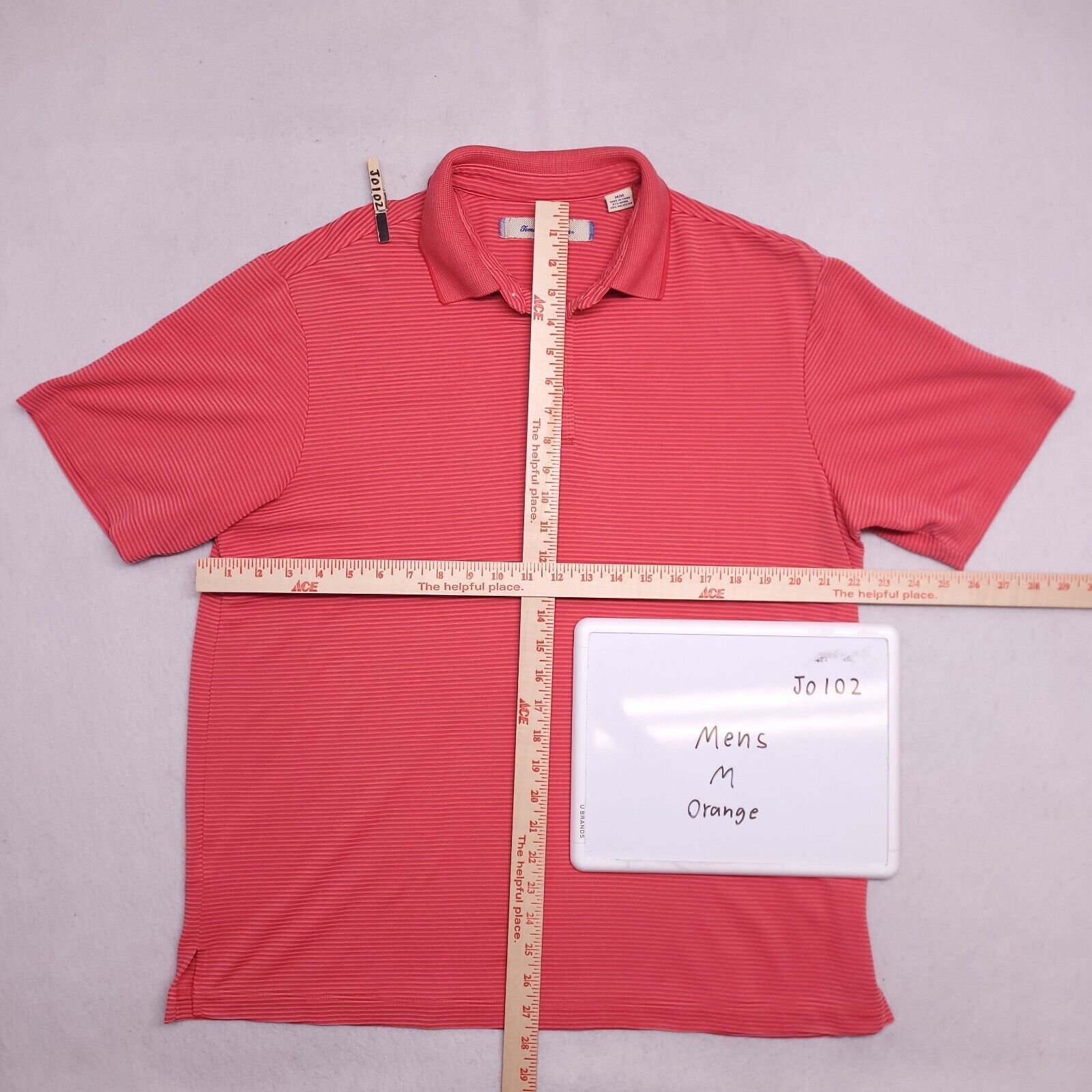 Tommy Bahama Tommy Bahama Casual Pullover Polo Shirt Mens Size M Orange Size US M / EU 48-50 / 2 - 5 Thumbnail