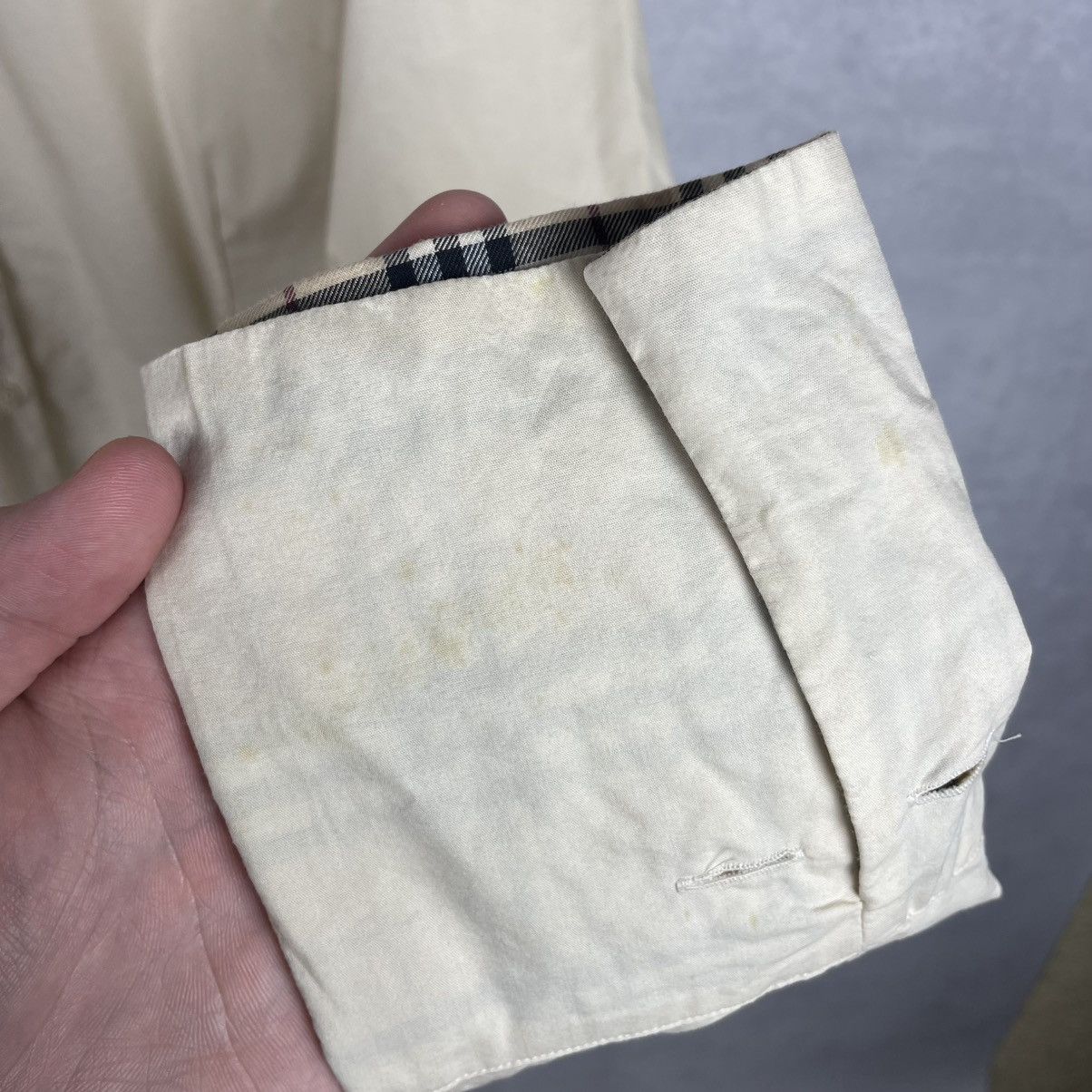 Burberry × Vintage Vintage Burberry London Nova Check Details Button Up Shirt Size US M / EU 48-50 / 2 - 17 Thumbnail
