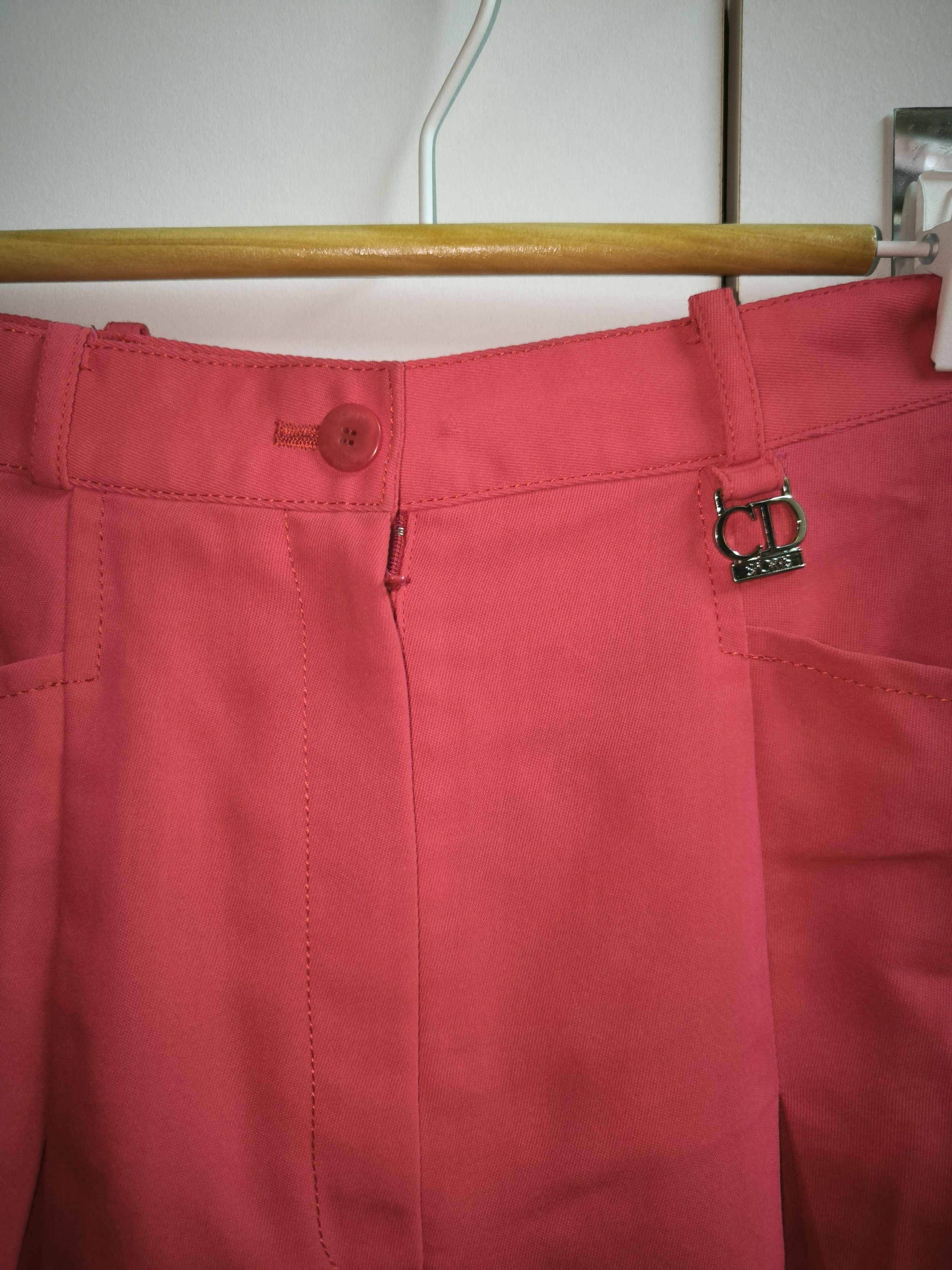 Christian Dior Monsieur × Designer × Dior Christian Dior Sports Red Skirt Size 25" / US 0 / IT 36 - 11 Thumbnail