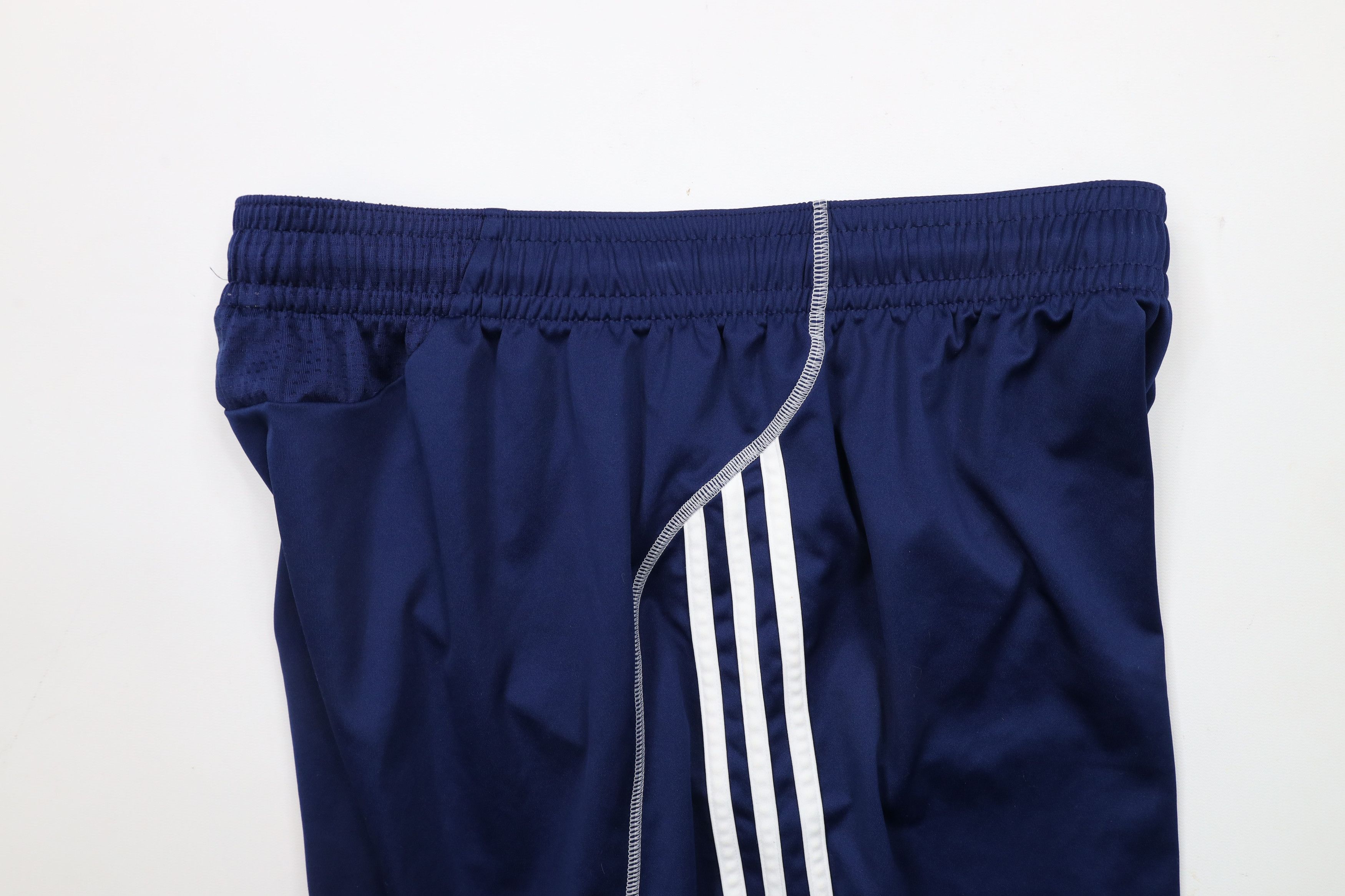 Adidas × Vintage Vintage Adidas Striped Running Jogging Soccer Shorts Blue Size US 36 / EU 52 - 7 Thumbnail
