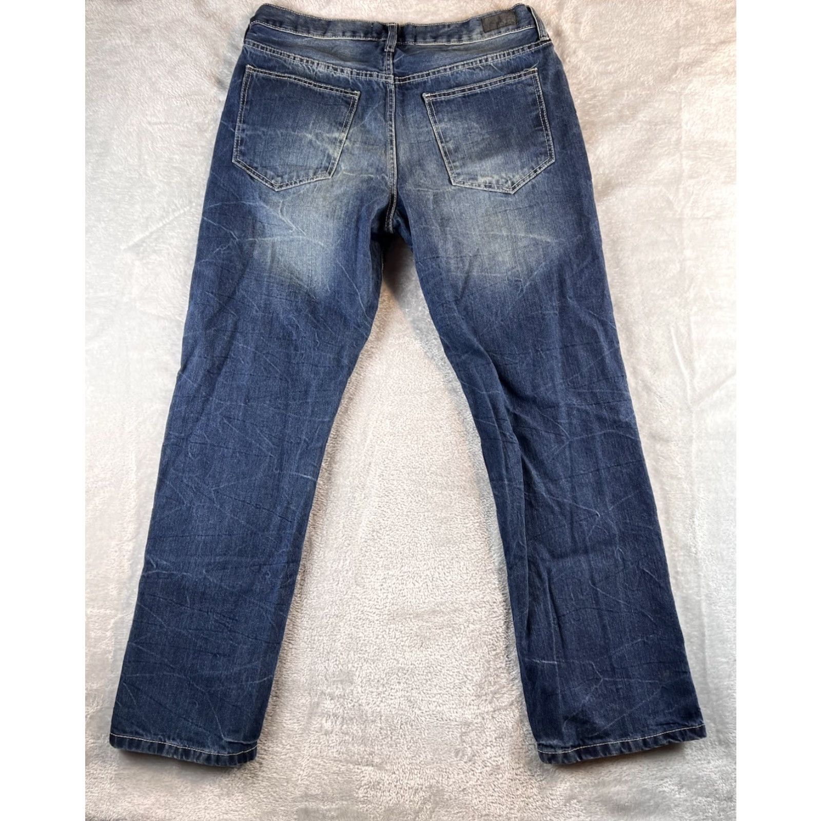 Ecko Unltd. VINTAGE ECKO UNLTD Jeans 36 Mens 36 Straight Regular Blue 90s Grunge Hip Hop Shirt Category: Jeans Size US 36 / EU 52 - 2 Thumbnail