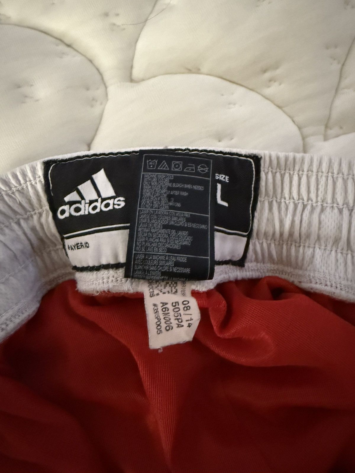 Adidas Chicago Bulls Team Shorts Size US 33 - 6 Thumbnail