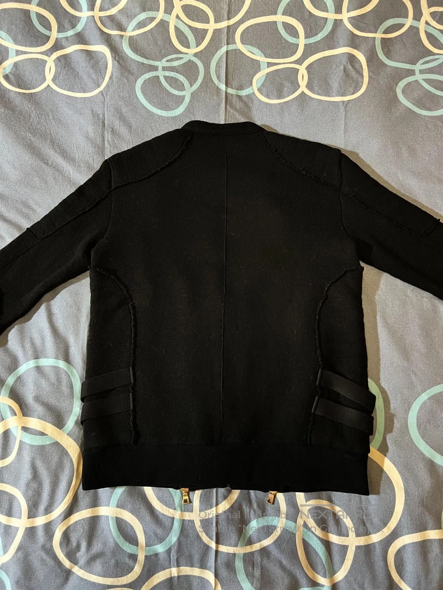 Balmain Balmain Gold Label Lamb Fur Zip Rivet Jacket. Size US XL / EU 56 / 4 - 4 Thumbnail