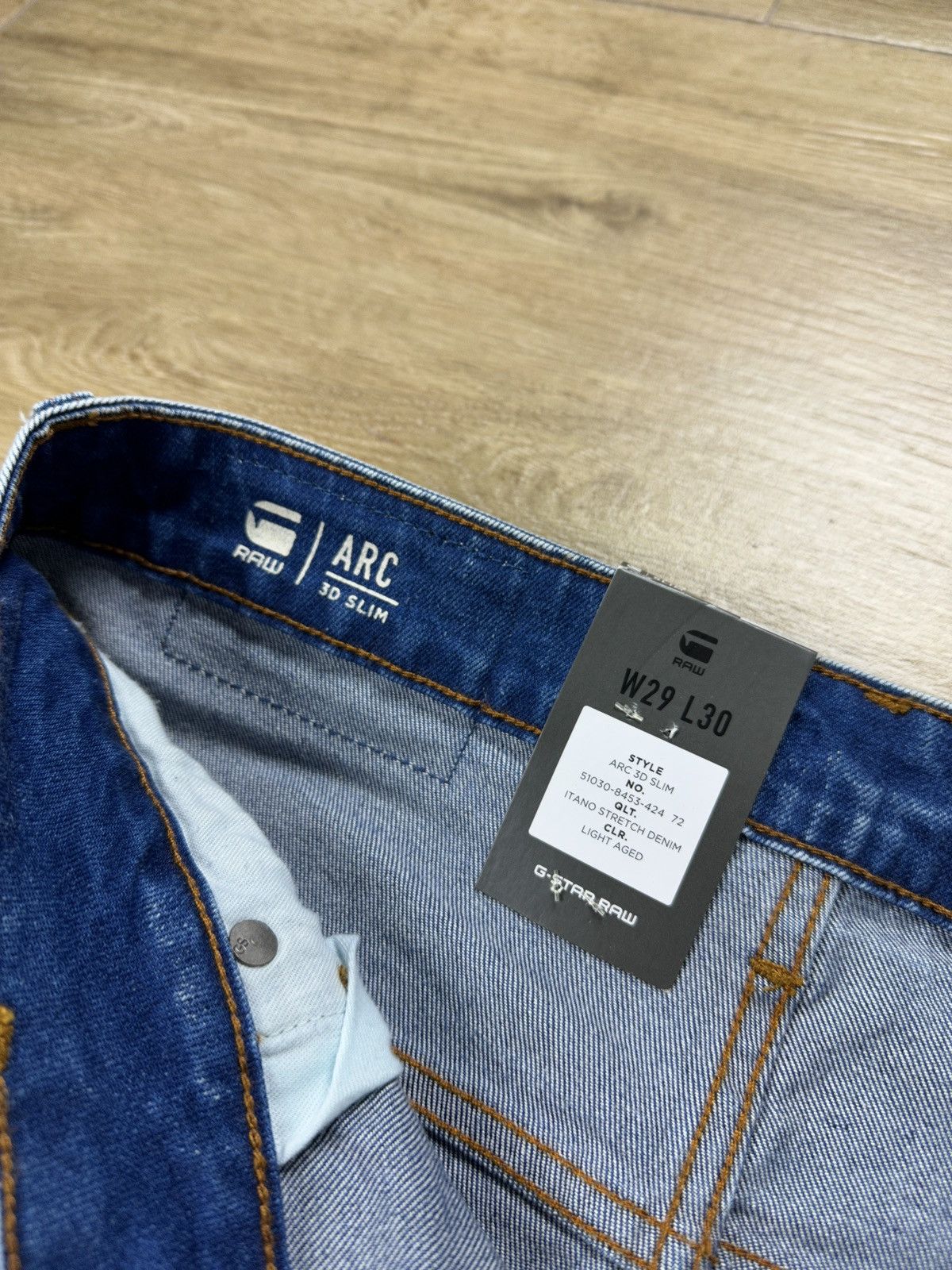 G-Star NEW🏷️ G-Star Raw Arc 3D Slim Denim Jeans Size US 29 - 7 Thumbnail
