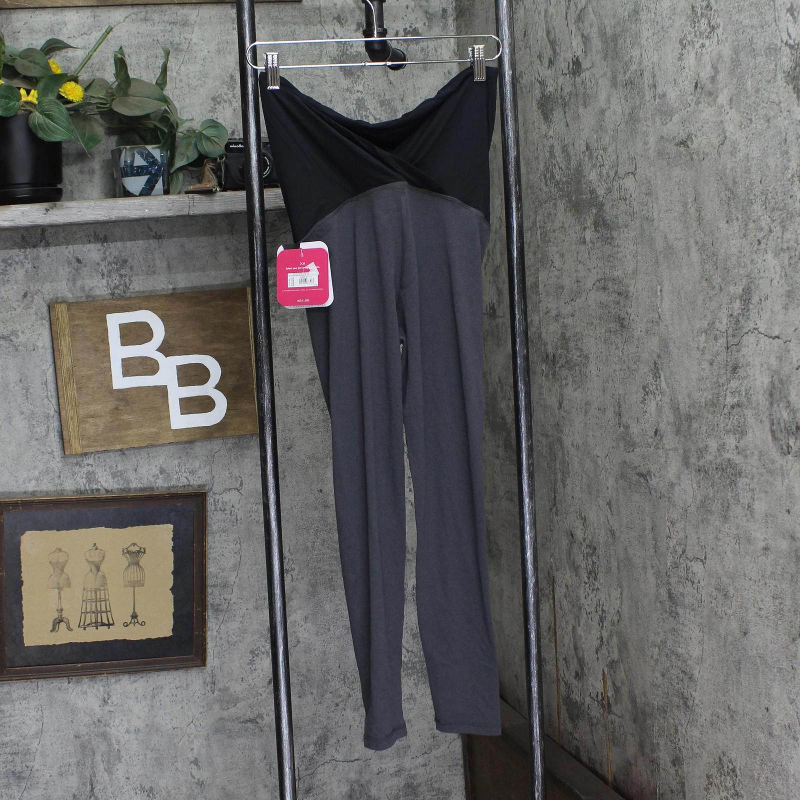 Other Nwt Isabel Maternity By Ingrid & Isabel Leggings Gray Xs Size 26" / US 2 / IT 38 - 2 Thumbnail