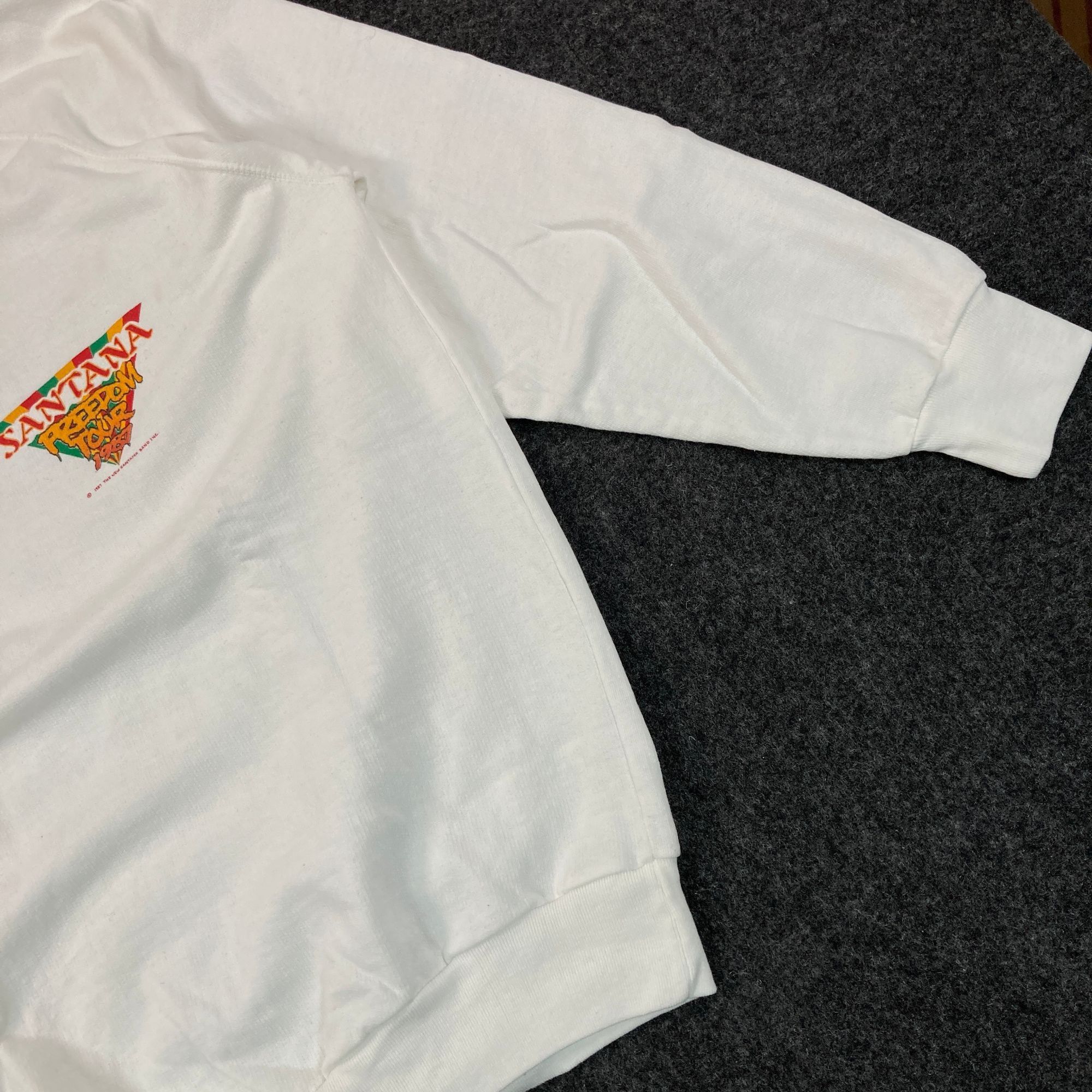 Other 1987 SANTANA, Freedom Tour, Original Concert Merch Sweater Size US XL / EU 56 / 4 - 5 Thumbnail