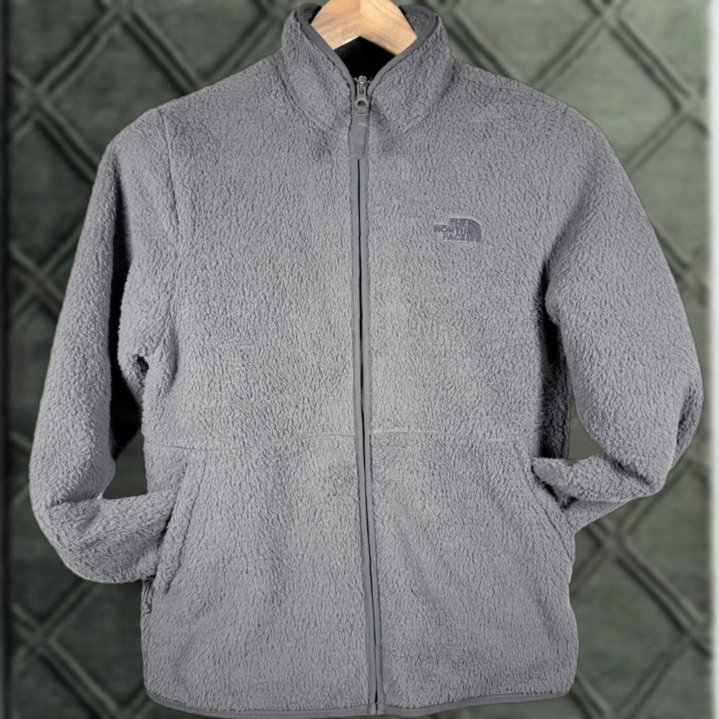 The North Face The North Face Sherpa Fleece Jacket Men's Gray Full Zip - Medium, Outdoor Winter, Jacket, Regular Fit, Gray, The North Face, M Size US M / EU 48-50 / 2 - 1 Thumbnail