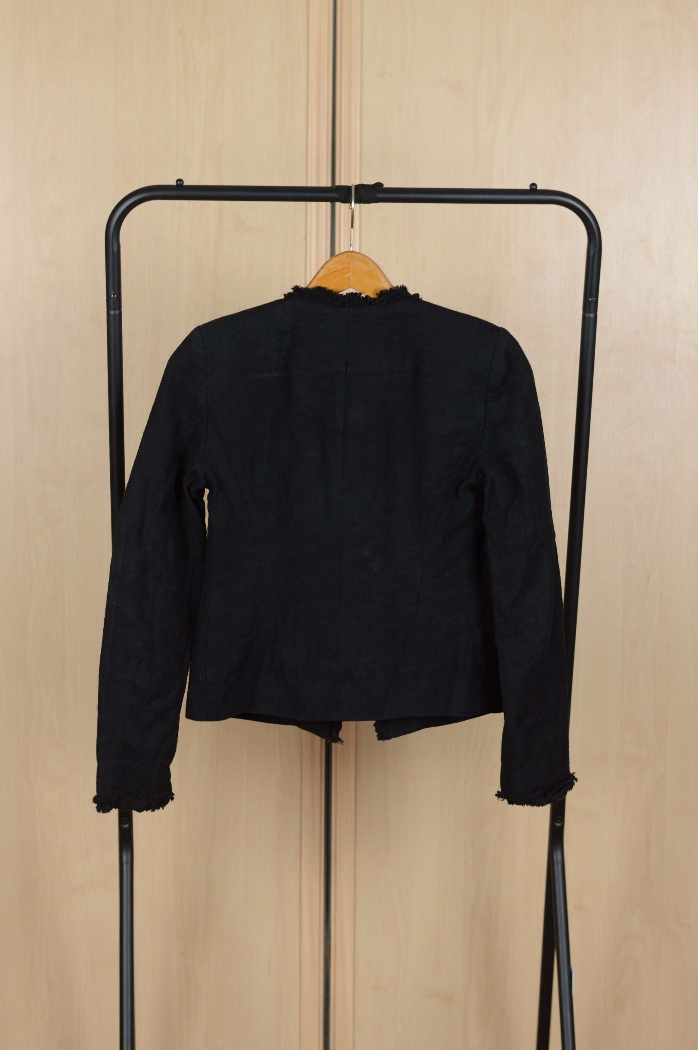 Maje Maje Cotton Jacket Lambskin Details e13 ahead Size XS / US 0-2 / IT 36-38 - 5 Thumbnail