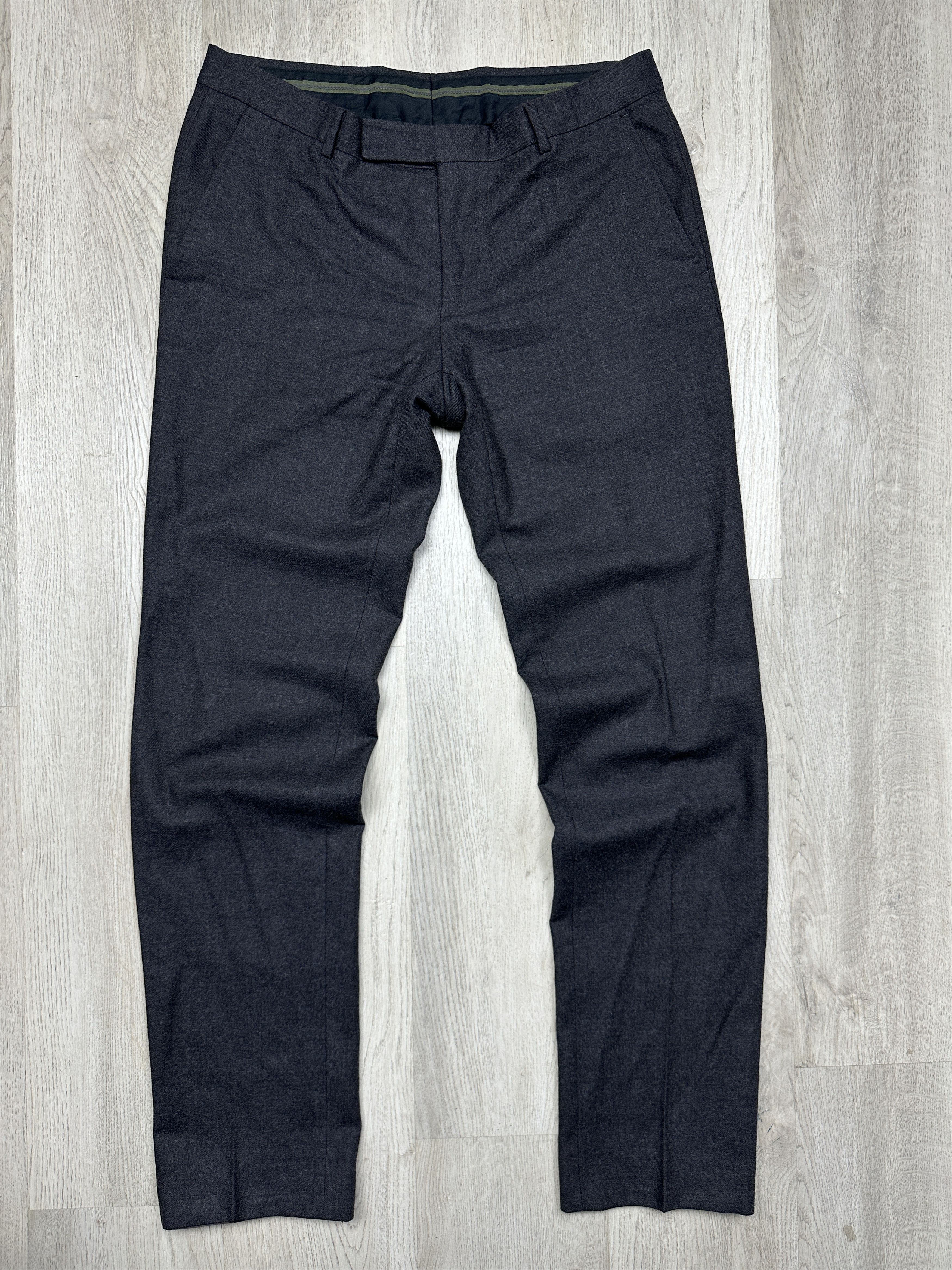Z Zegna Z Zegna Mens Wool Classic Pants Trousers Size US 34 / EU 50 - 1 Thumbnail