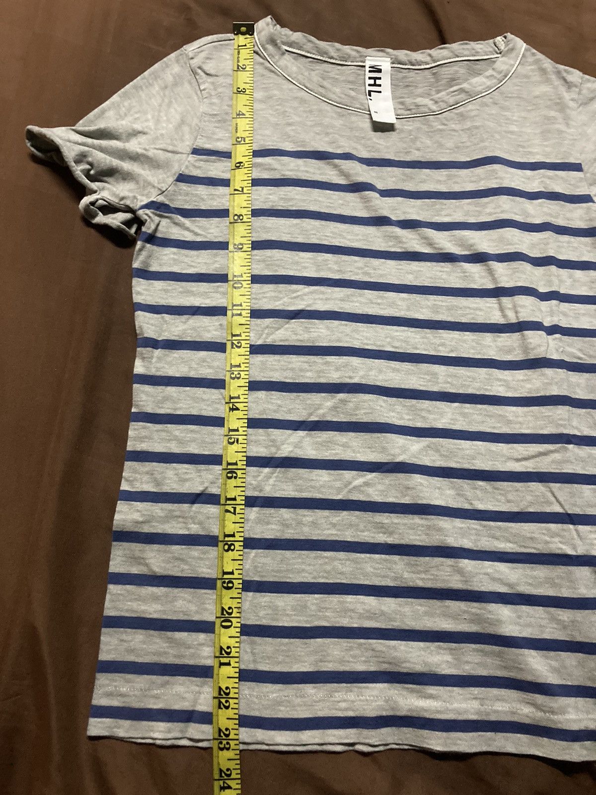 Designer × Margaret Howell ❗️Accept Offer ❗️MHL Margaret Howell Stripe Tee Size XS / US 0-2 / IT 36-38 - 9 Thumbnail