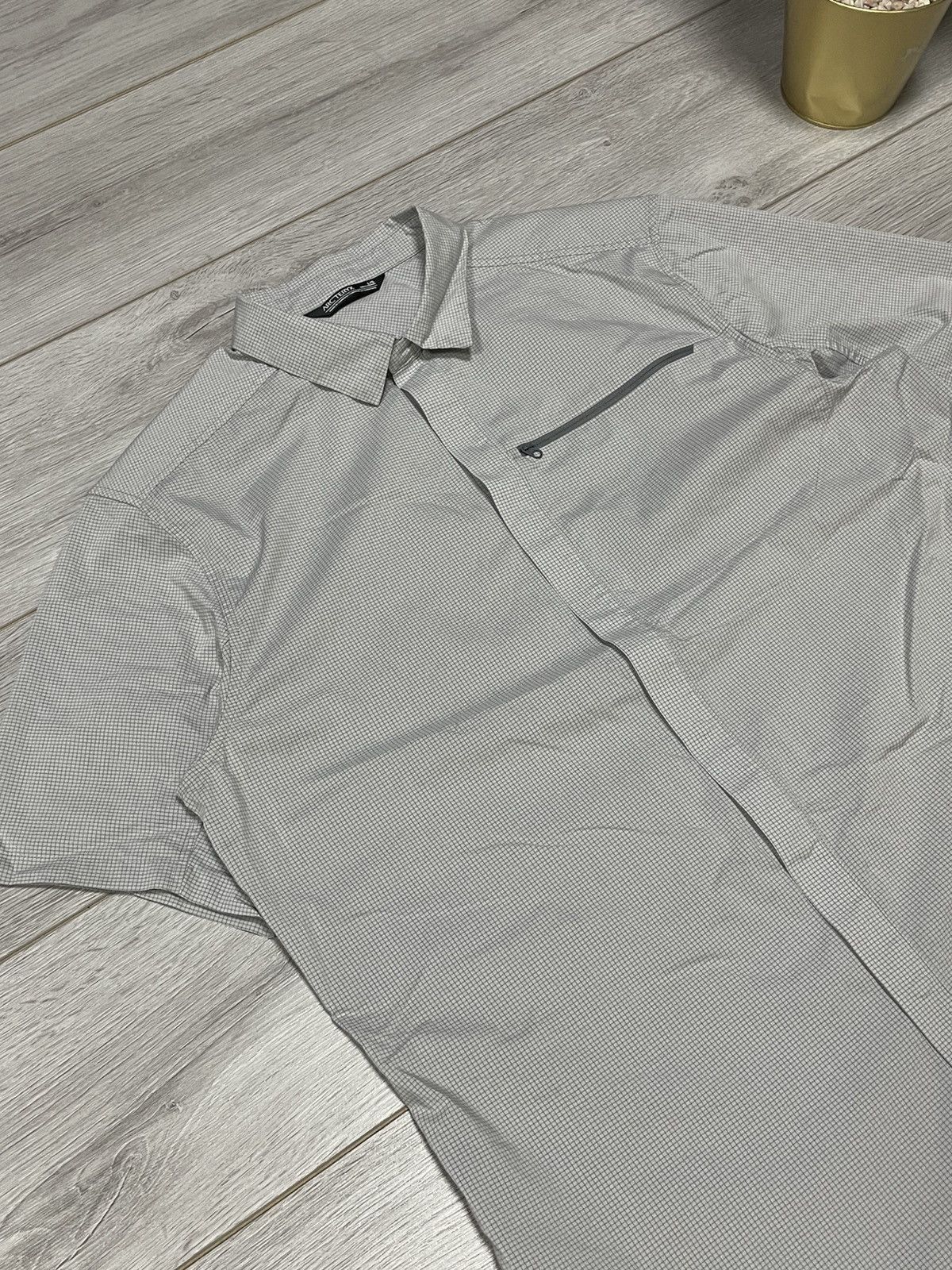 Arc'teryx Arcteryx bird Kaslo Shirt SS shirt buttons check pocket Size US L / EU 52-54 / 3 - 3 Thumbnail
