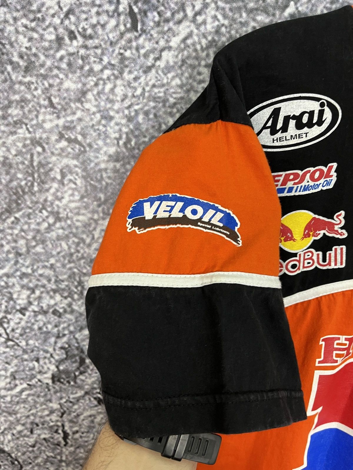 Honda HONDA Motor Bike Racing Team T-Shirt Pepsol Red Bull VTR Size US S / EU 44-46 / 1 - 9 Thumbnail