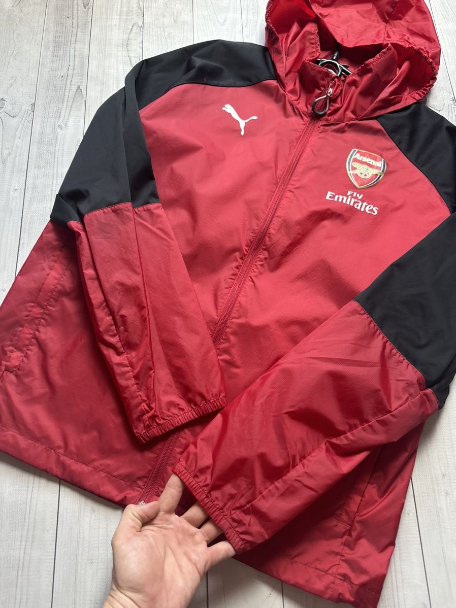 Vintage Vintage puma Arsenal soccer jacket size L logo Size US L / EU 52-54 / 3 - 4 Thumbnail