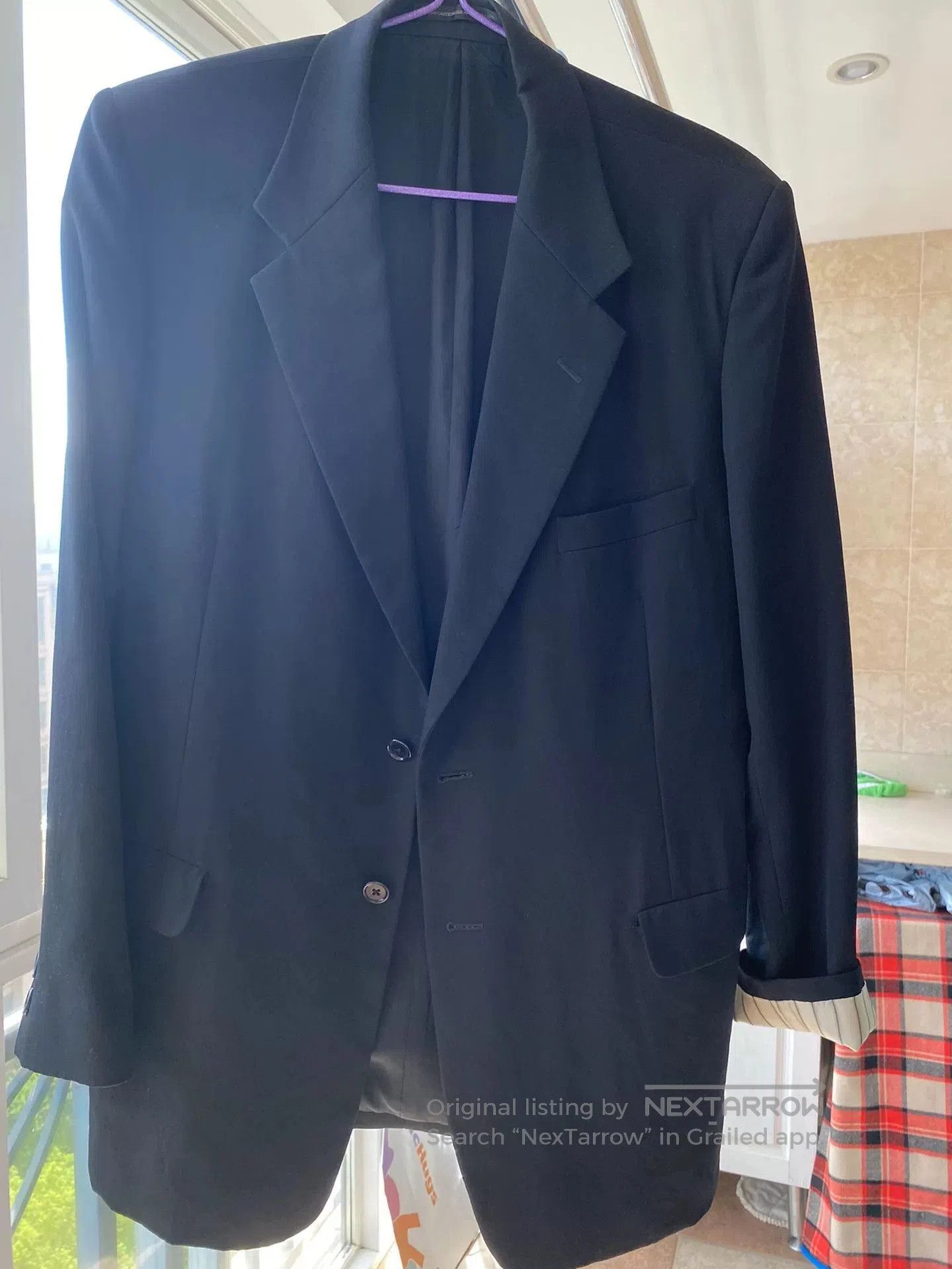 Y's for Men Yohji Yamamoto Y's Black Wool Suit Jacket. Size US L / EU 52-54 / 3 - 1 Thumbnail