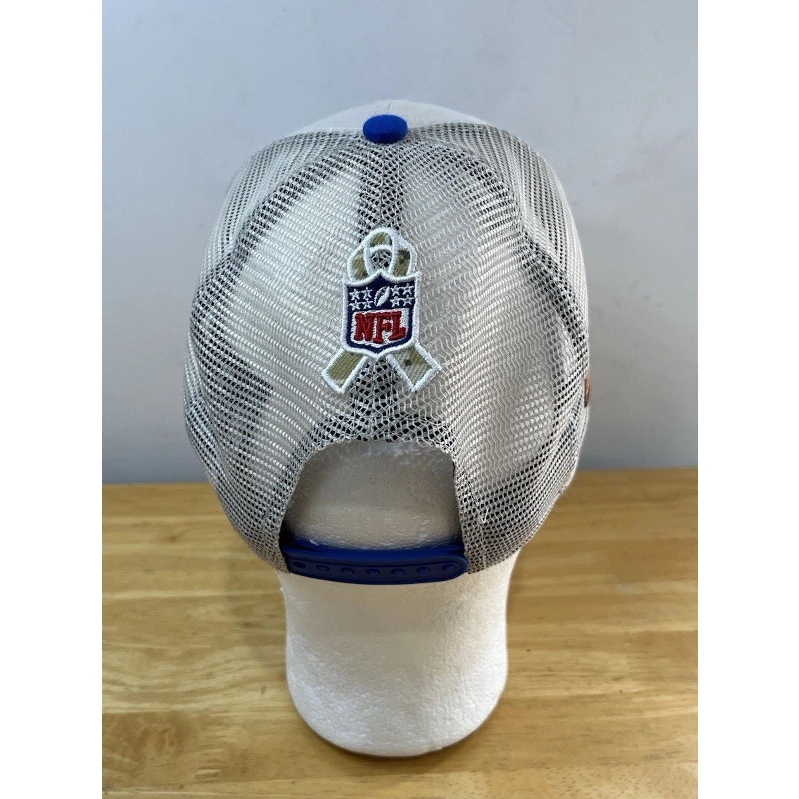 New Era RARE NFL Rams New Era 9fifty Military Snapback Grey Mesh M-L Size ONE SIZE - 3 Thumbnail