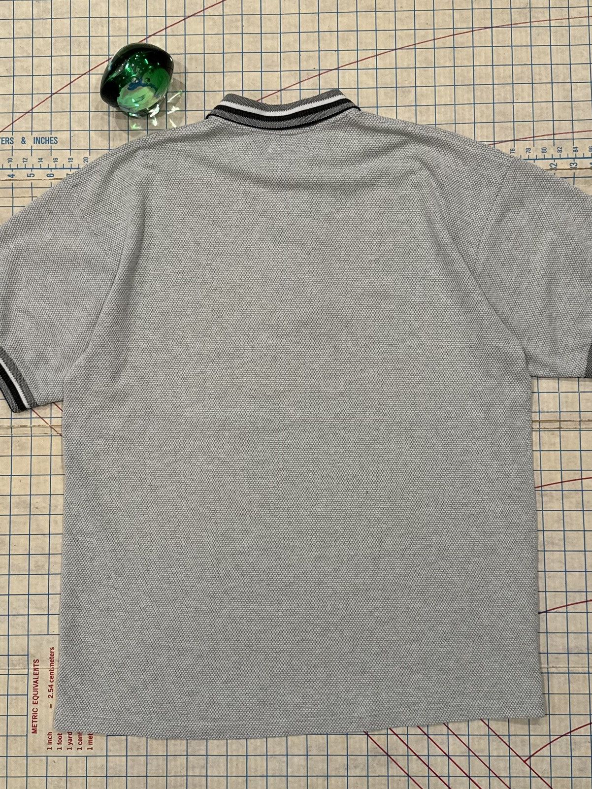 Vintage Vintage Caribou Textured Short Sleeve Polo Shirt Gray XXL Size US XXL / EU 58 / 5 - 10 Thumbnail