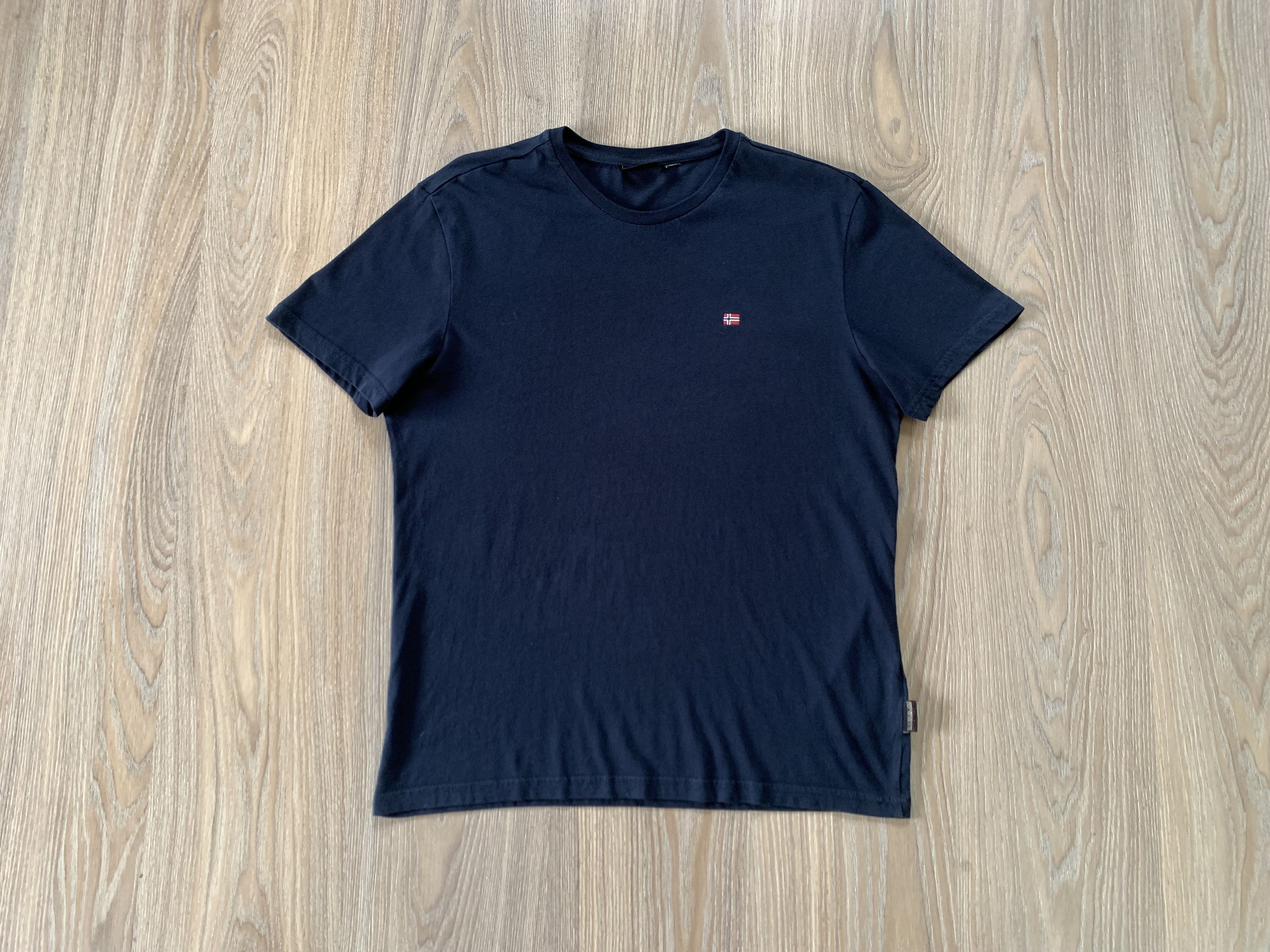 Napapijri Napapijri Cotton Blue Basic T Shirt Size US M / EU 48-50 / 2 - 1 Thumbnail