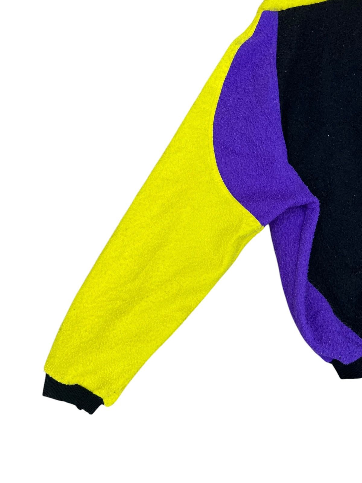 Body Glove × Vintage Vintage 90s Body Glove Colour Block Fleece Sweater Jacket Size US M / EU 48-50 / 2 - 16 Thumbnail