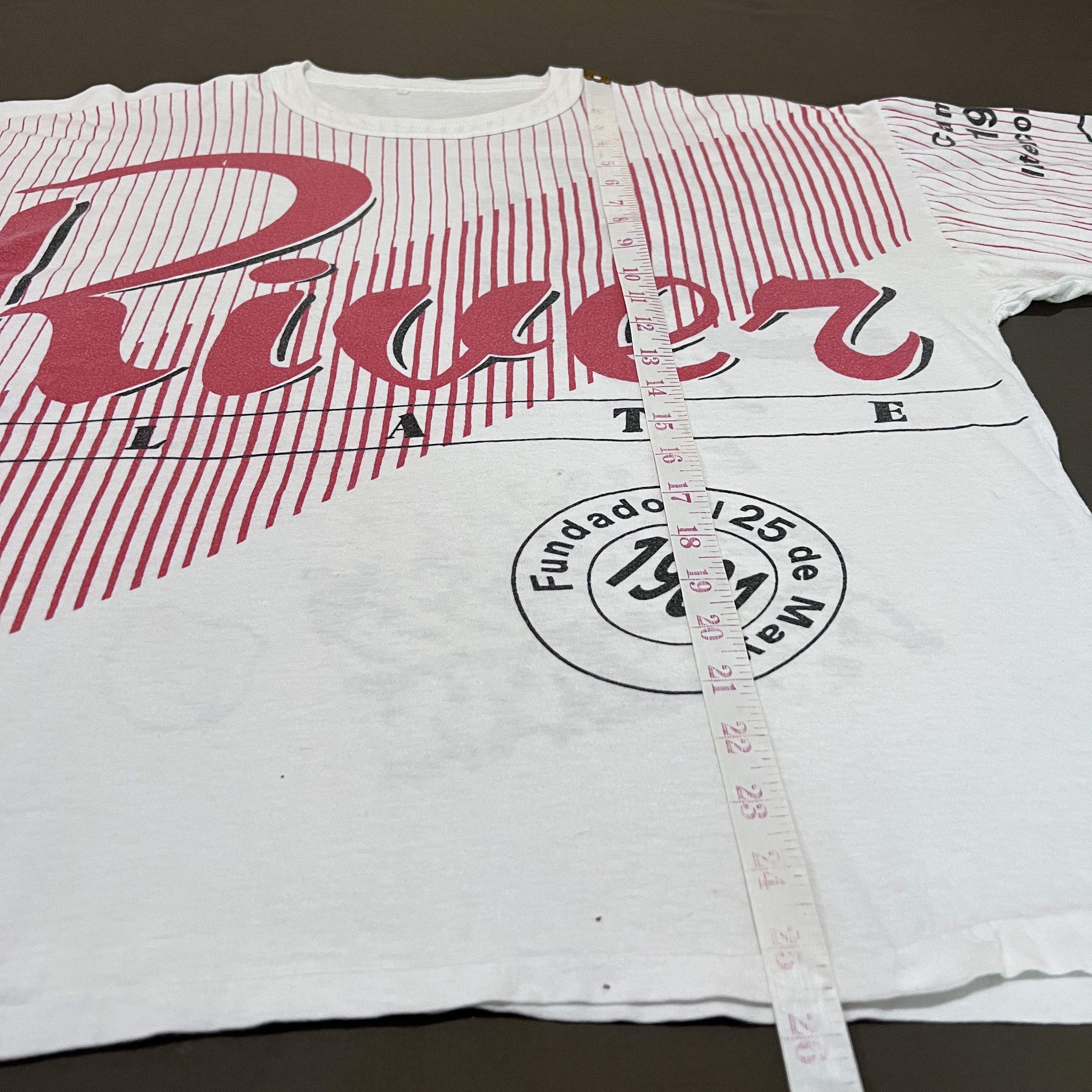 Vintage Vintage River Plate football club History Tee Argentina Size US XL / EU 56 / 4 - 10 Thumbnail