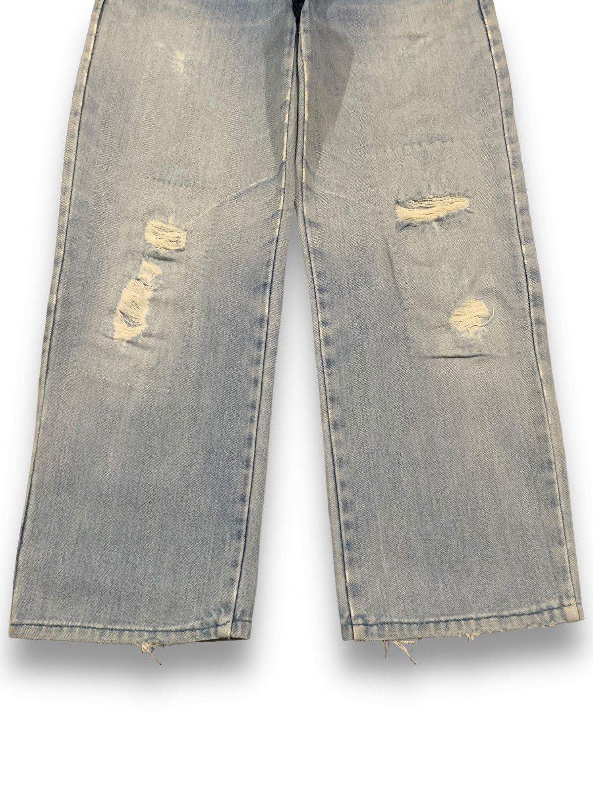 Japanese Brand Vintage Japanese Brand Roadace Baggy Distressed Jeans Size US 32 / EU 48 - 9 Thumbnail