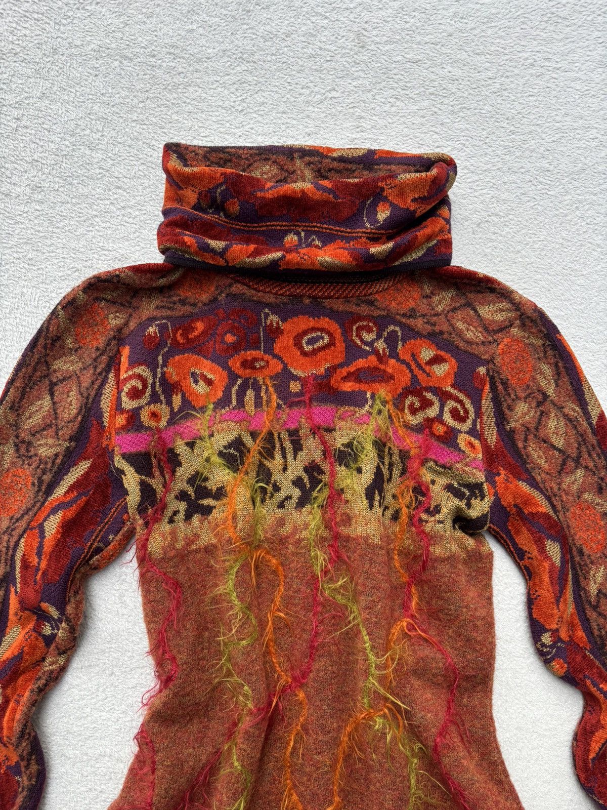 Kenzo 1990s Kenzo Knit Sweater Size S / US 4 / IT 40 - 7 Thumbnail