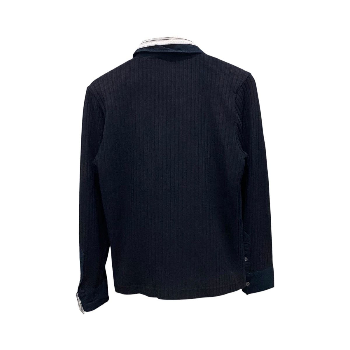 semanticdesign Semantic Design Hybrid Knit Zip Up Jacket Ribbed Pleated Size US S / EU 44-46 / 1 - 2 Thumbnail