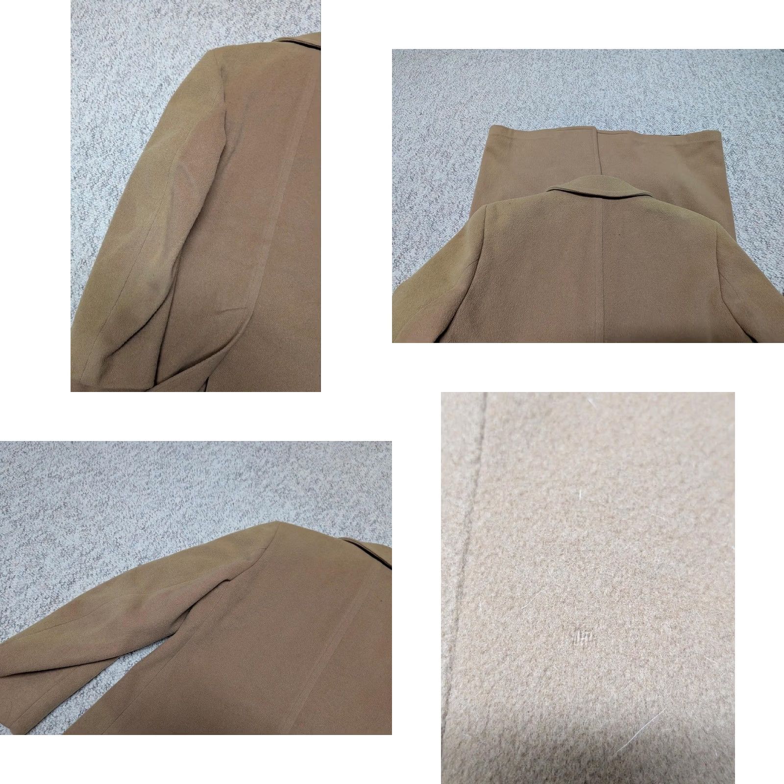 London Fog VINTAGE London Fog Overcoat Wool Camel 36R Mens XS Coat Wool 100% Pattern Solid Button Classic 1980s Size US XS / EU 42 / 0 - 9 Thumbnail