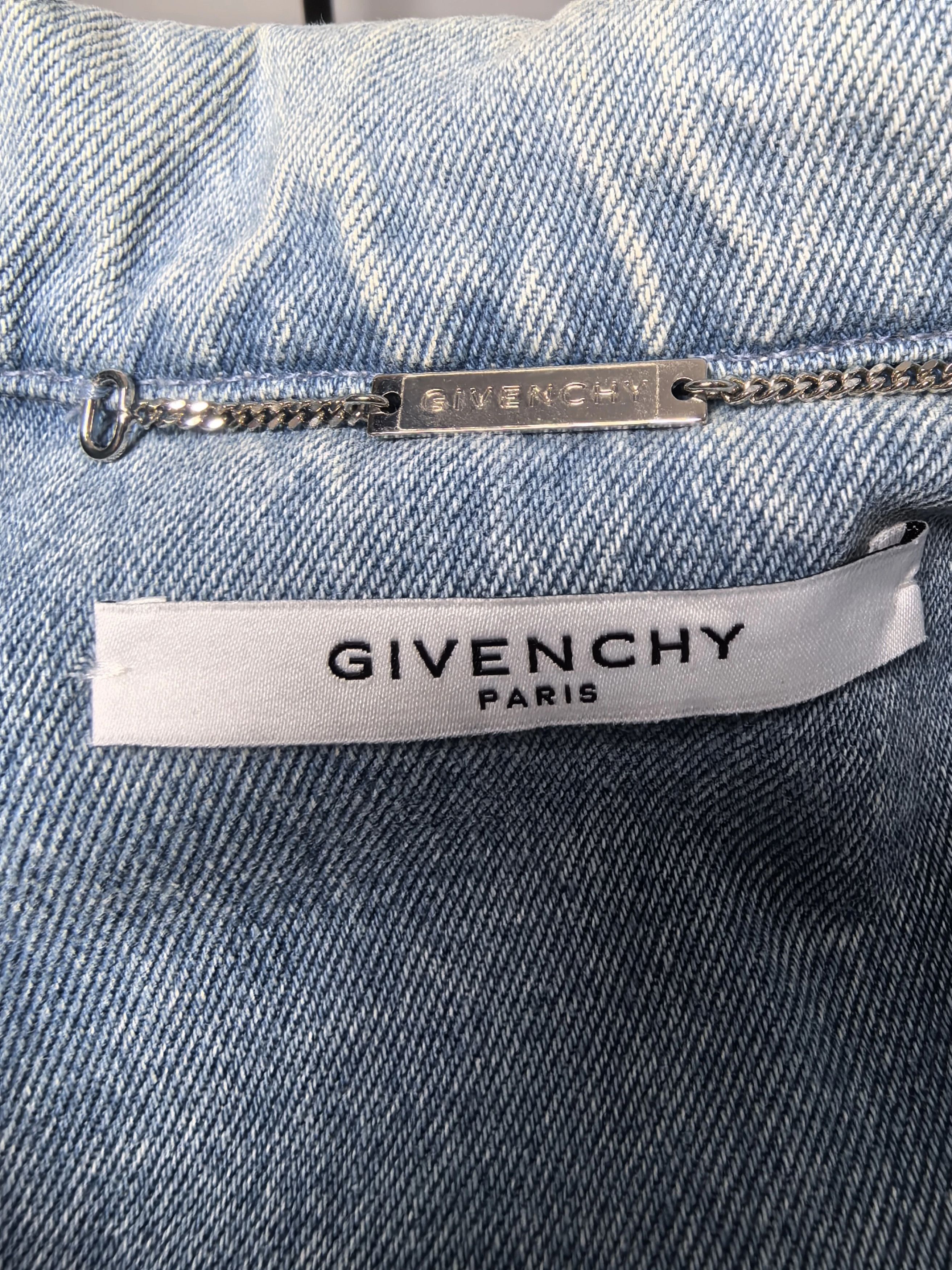 Givenchy Givenchy 98 New Denim Jacket Size XS / US 0-2 / IT 36-38 - 3 Thumbnail