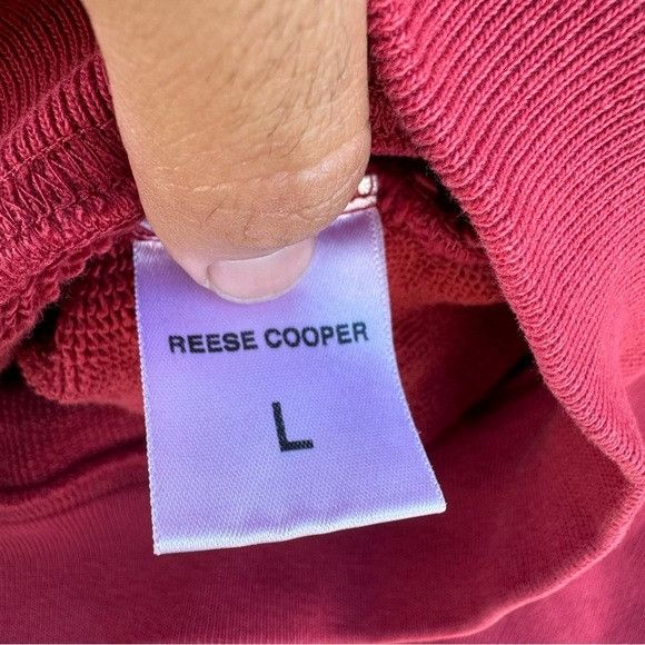 Designer × Reese Cooper NEW REESE COOPER x HITCHHIKING RED HOODIE SZ LARGE L Size US L / EU 52-54 / 3 - 6 Thumbnail
