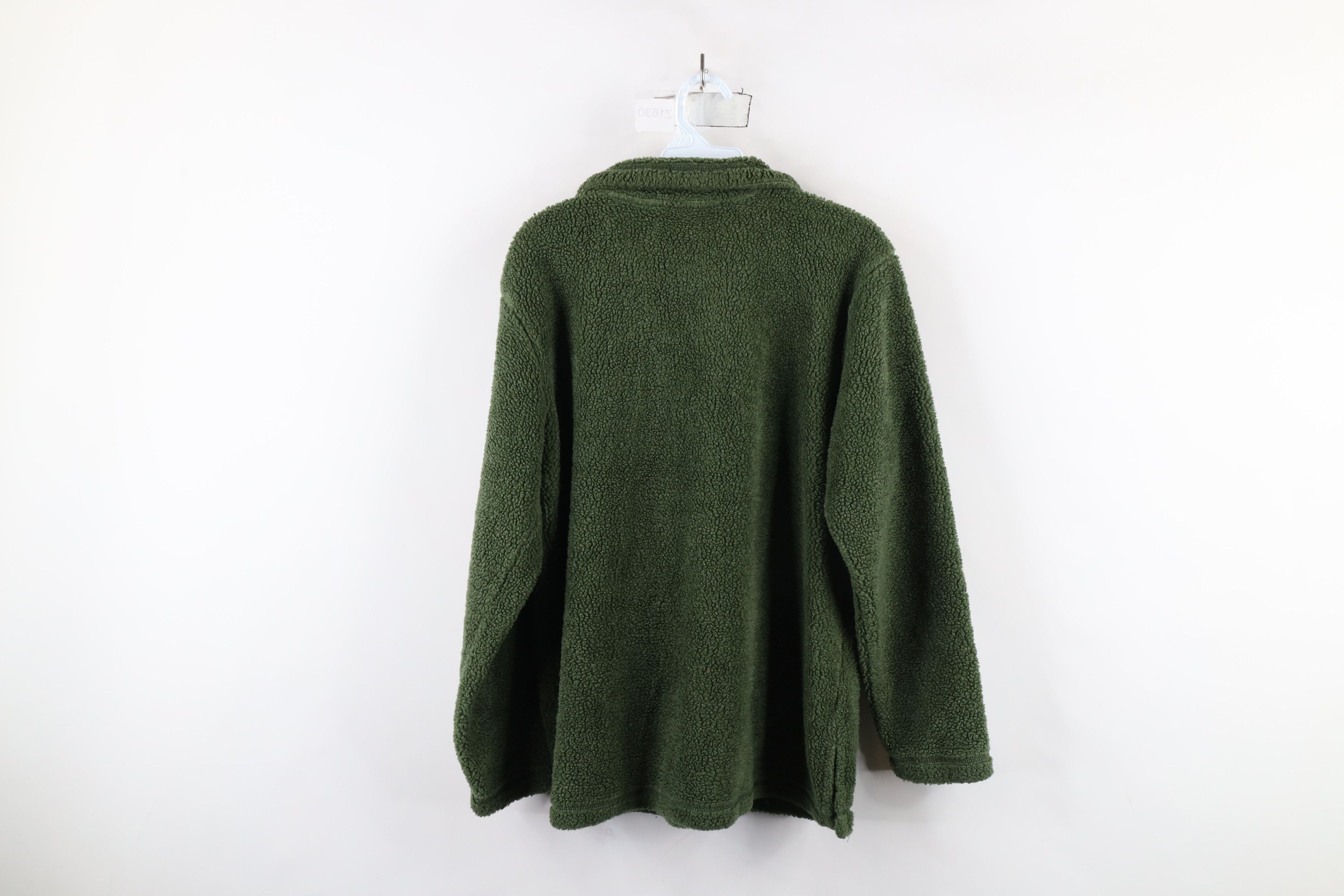 Vintage Vintage 90s Streetwear Deep Pile Fleece Half Zip Sweater Size M / US 6-8 / IT 42-44 - 9 Thumbnail