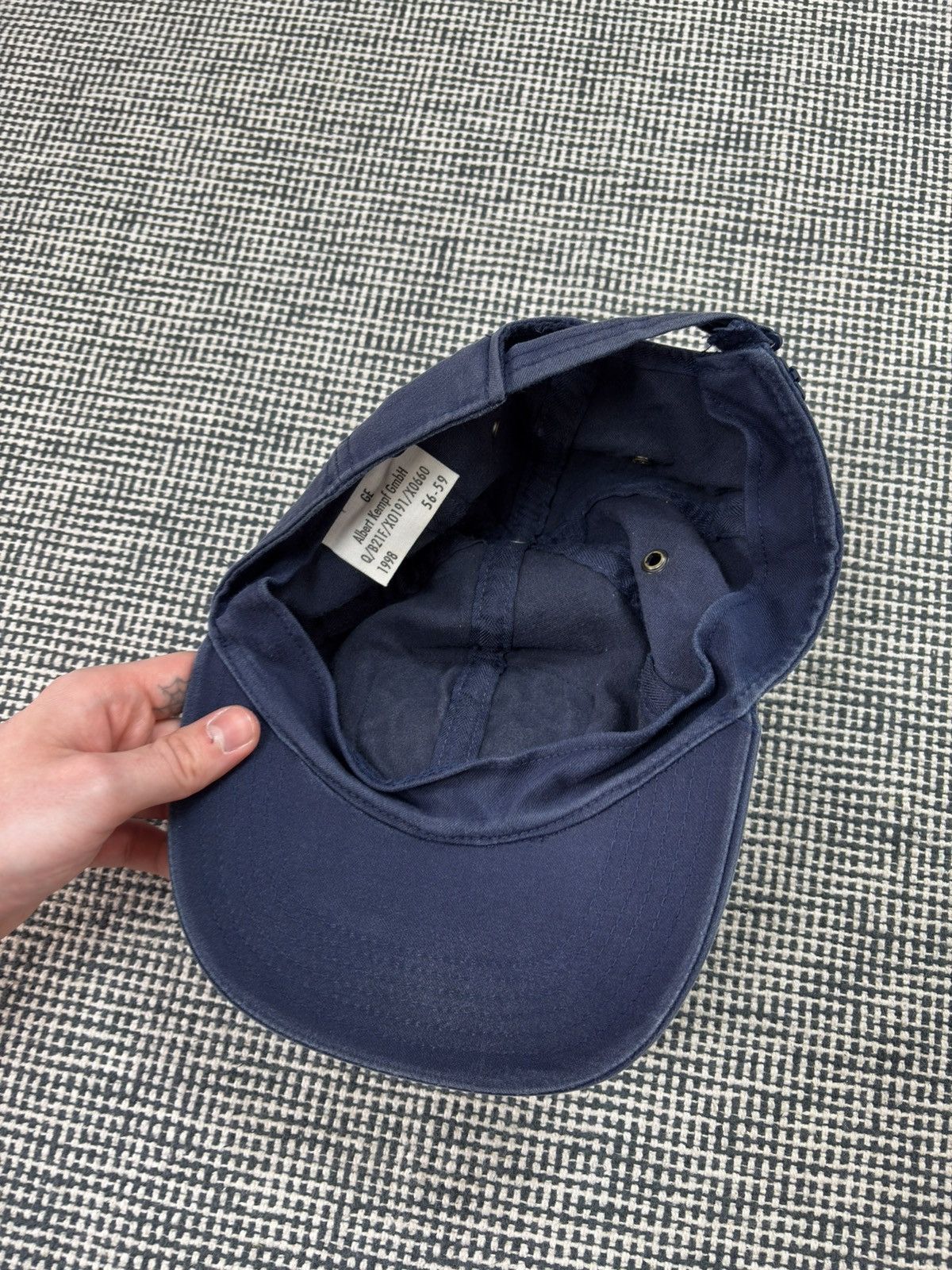 Other 90s German marine 90s Albert Kempf cap washed faded Size ONE SIZE - 4 Thumbnail
