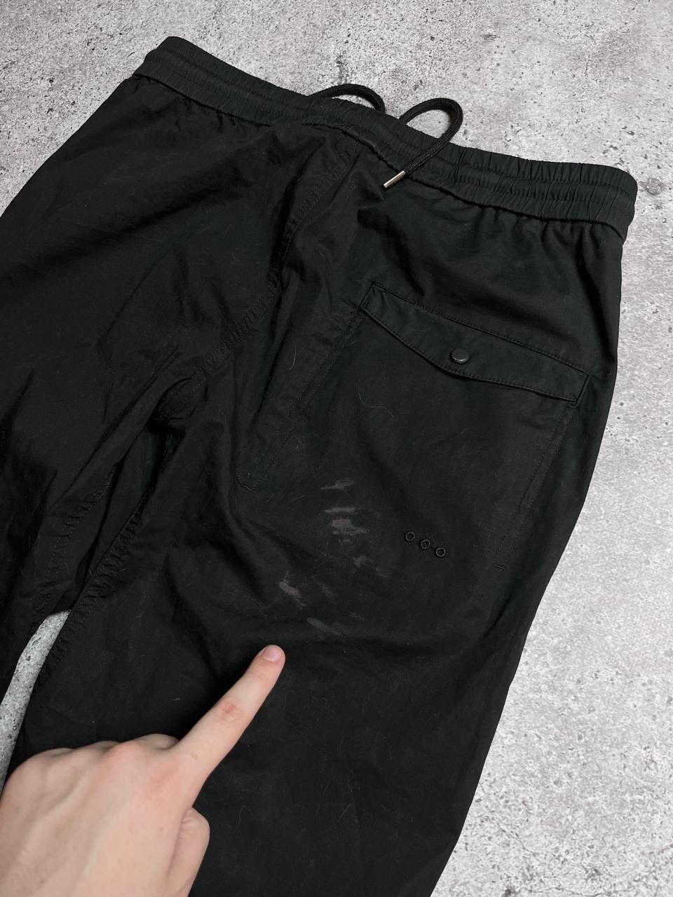 Japanese Brand × Maharishi × Vintage Vintage Maharishi Eagle Woven Black Pants Size US 32 / EU 48 - 10 Thumbnail