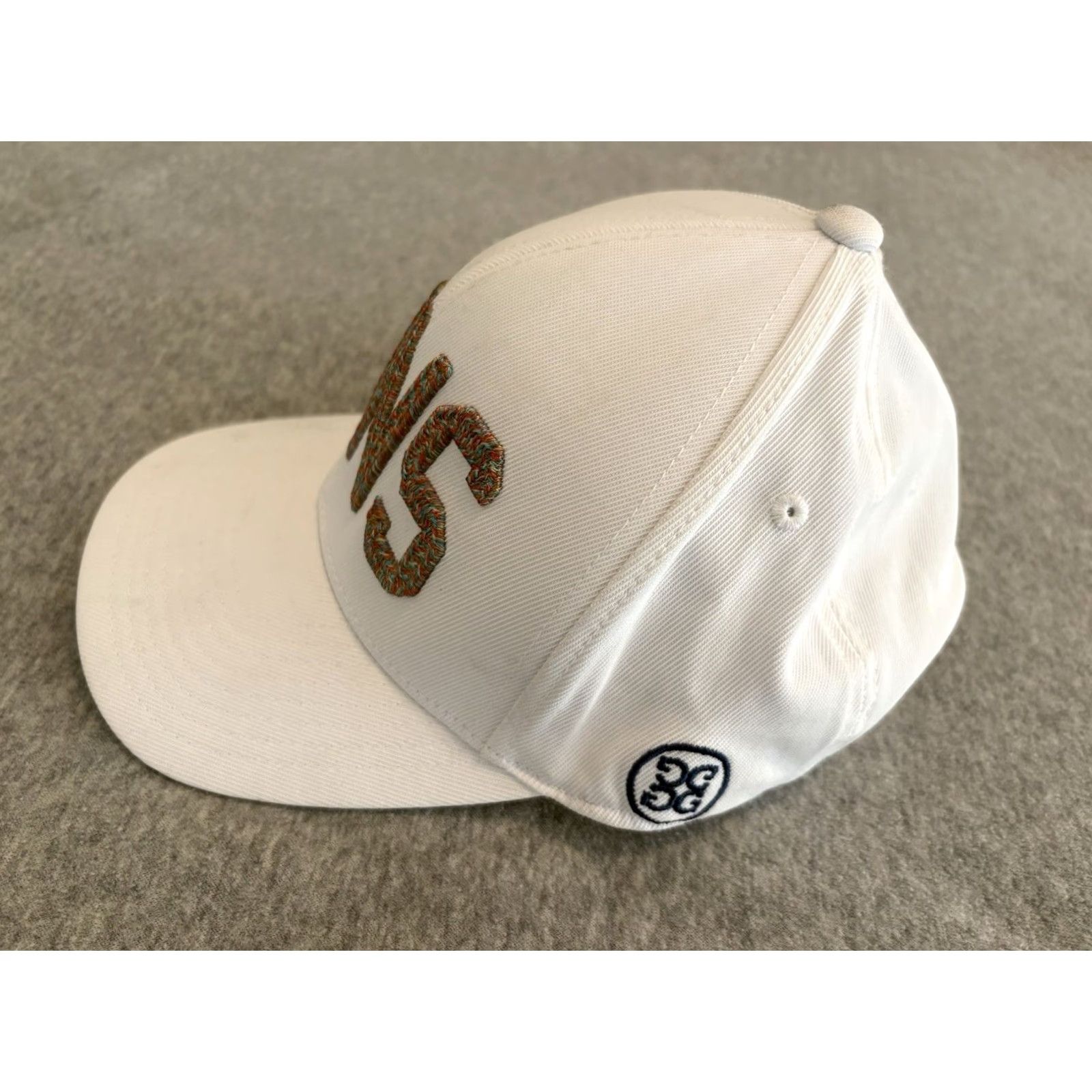 G/FORE G/FORE White Hat Cap Golf One Size Men Snapback Cap, Flexfit 110, Hats, White, Mens Size ONE SIZE - 2 Thumbnail
