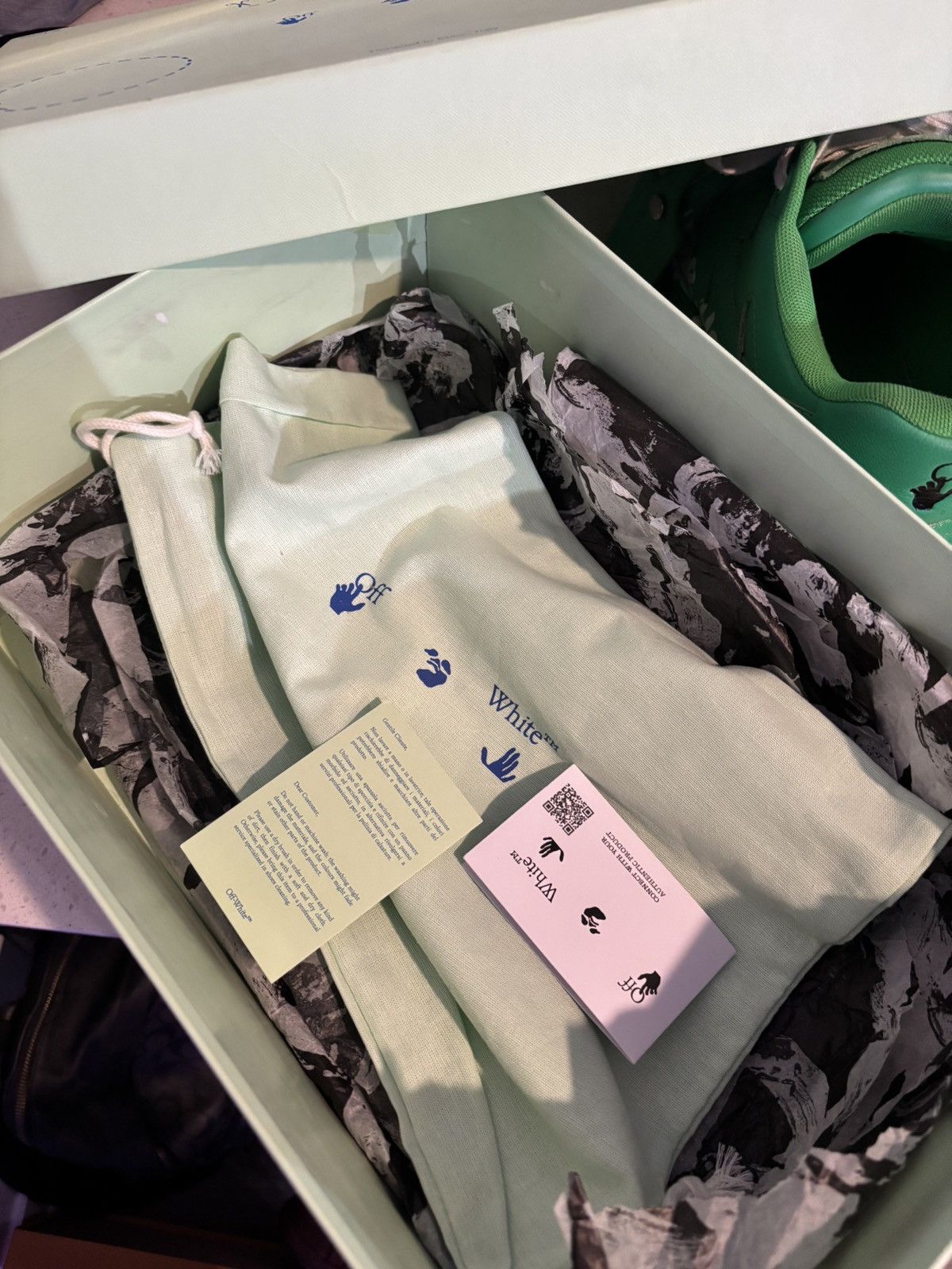 Off-White Off white Out of Office ‘For Walking- green Size US 10 / EU 43 - 12 Thumbnail
