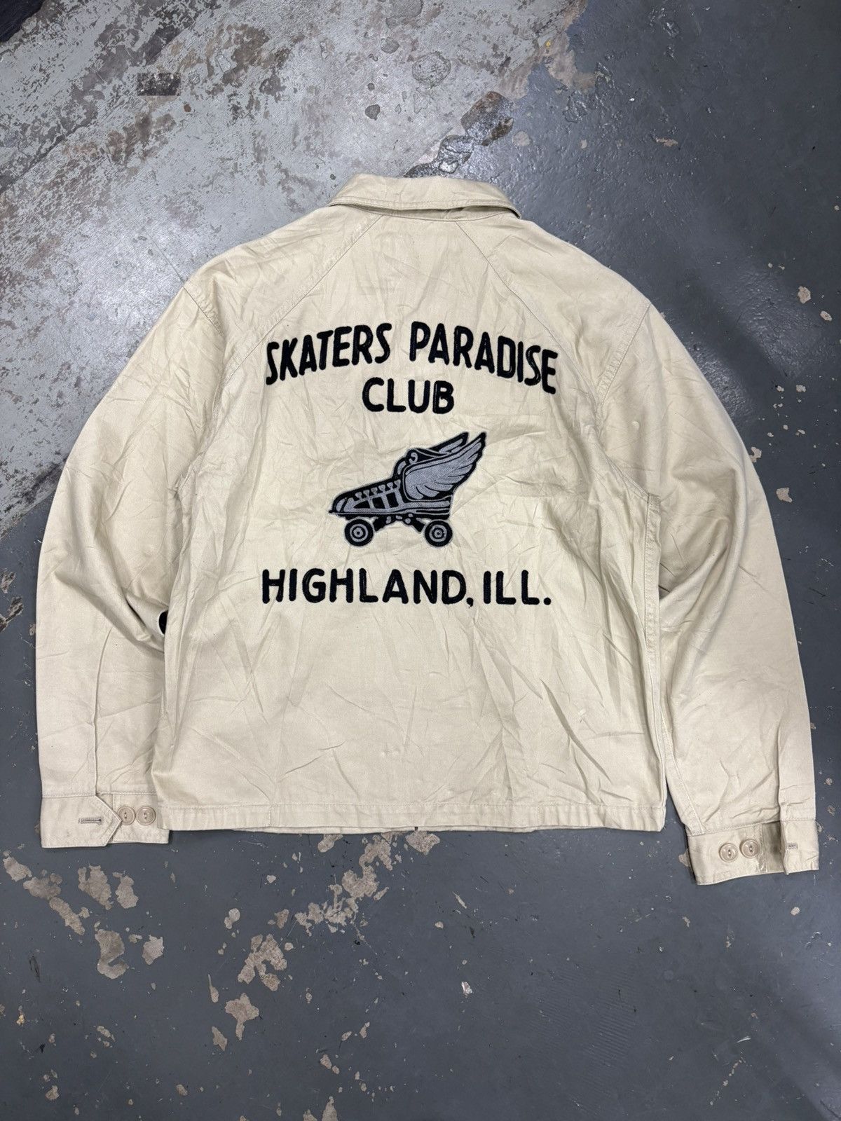 Vintage Vintage 50s cotton jacket skater paradise highland, ill. Size US S / EU 44-46 / 1 - 1 Thumbnail