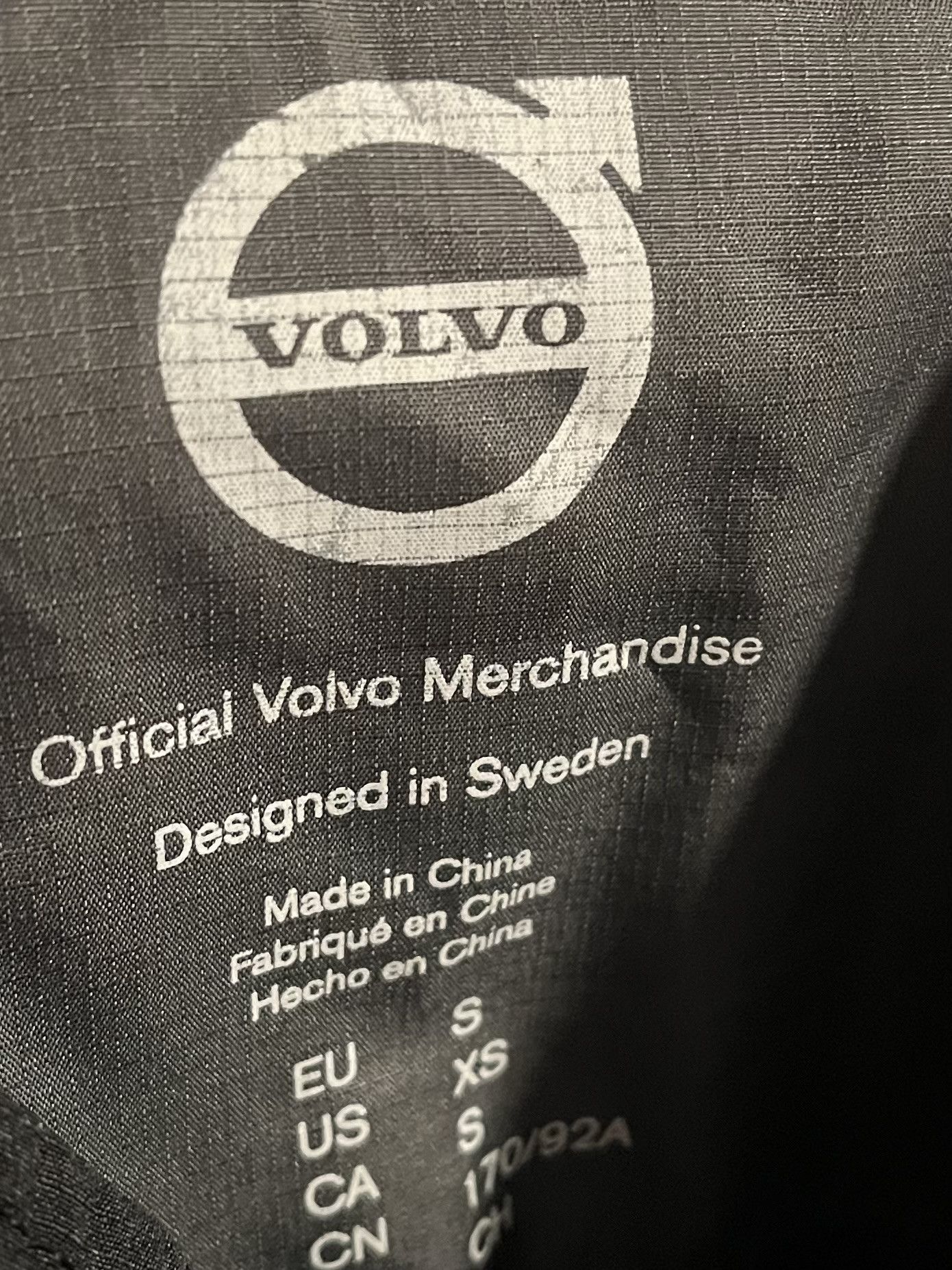 Other Official Volvo Merchandise Windbreaker Jacket Full Zip Size US S / EU 44-46 / 1 - 3 Thumbnail
