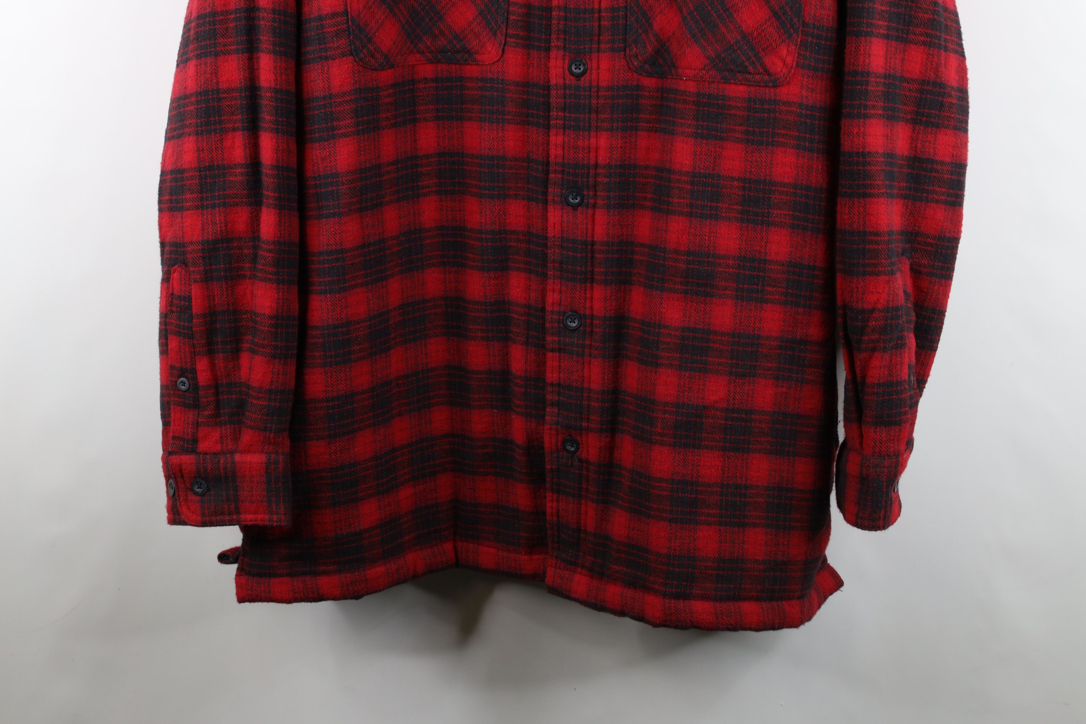 Vintage 90s Y2K Streetwear Flannel Shirt Jacket Jac Shirt
