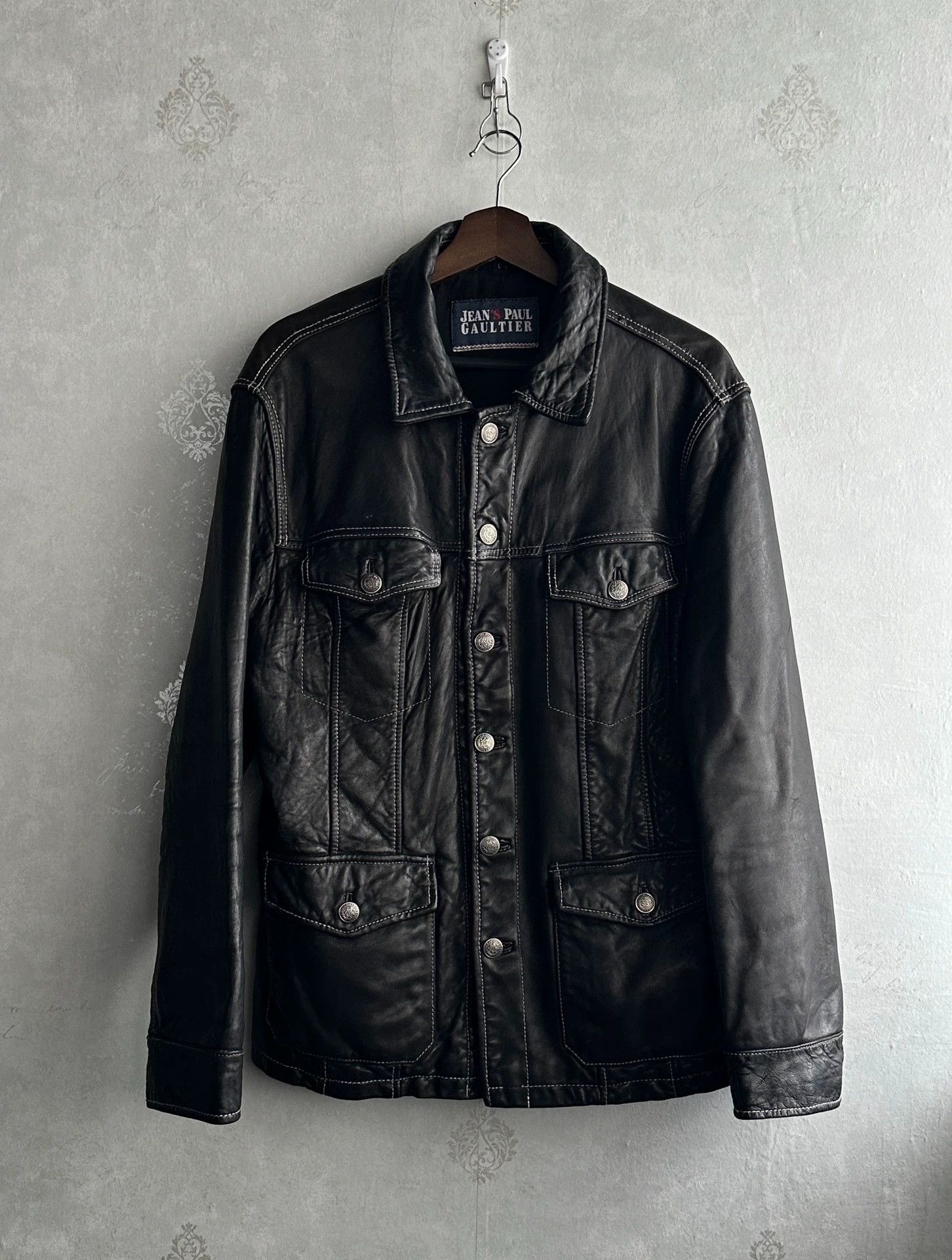 ジャケット・アウター Jean Paul Gaultier HOMME leather coat ジャンポールゴルチエ オムオブジェJean Paul GAULTIER HOMME objet