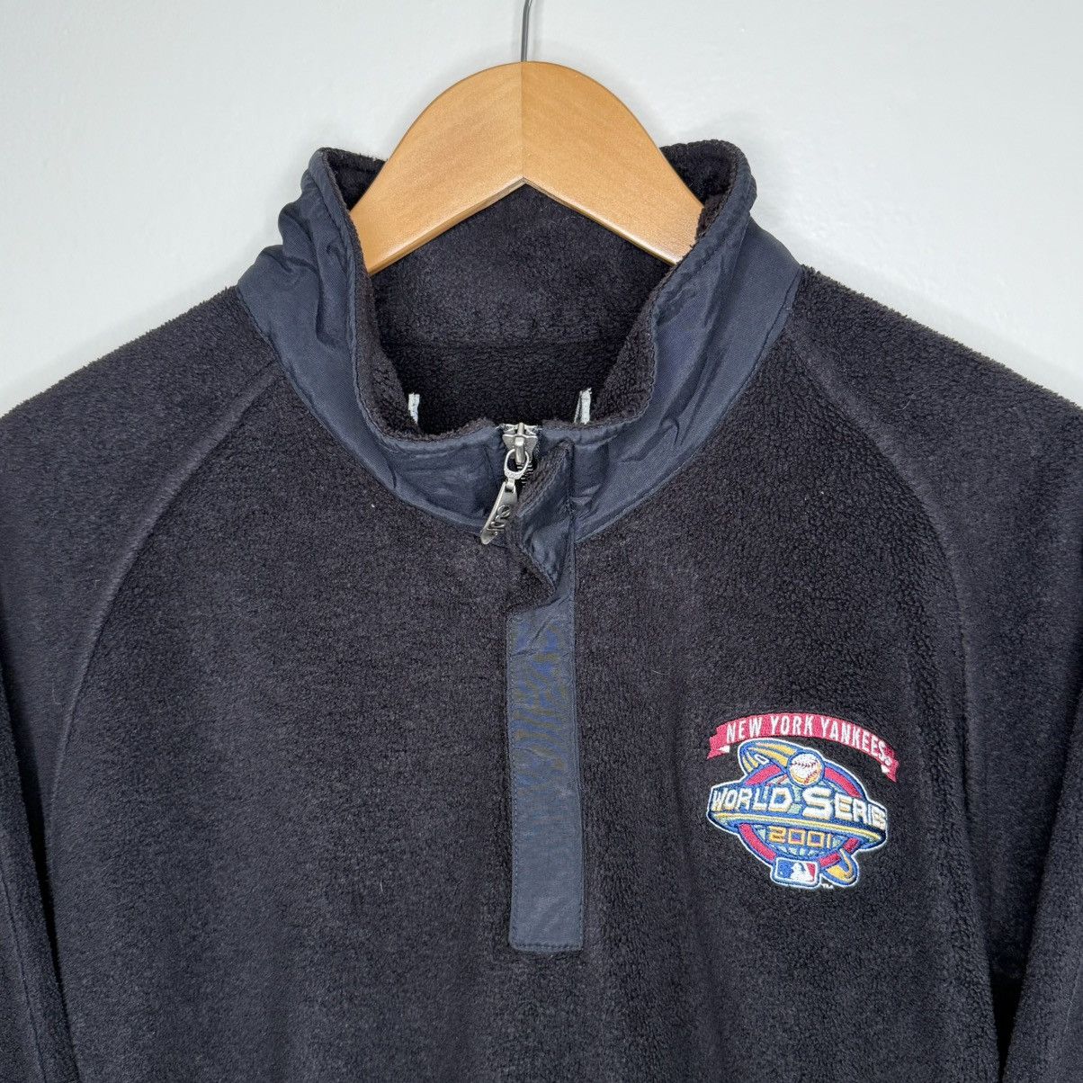MLB Vintage New York Yankees 2001 World Series Fleece Pullover Size US L / EU 52-54 / 3 - 3 Thumbnail