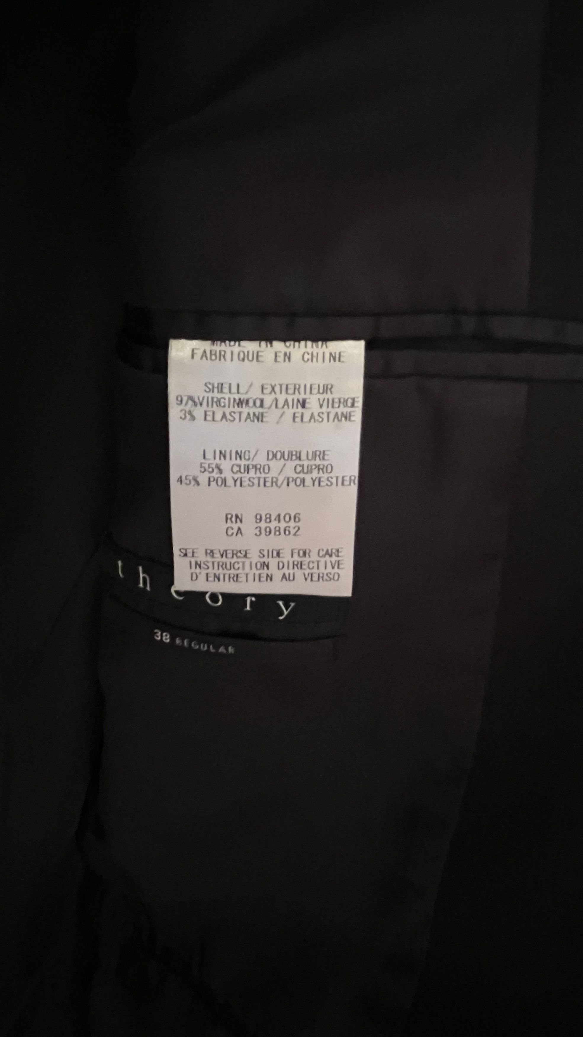 Theory Theory Blazer 38R Size 38R - 4 Thumbnail