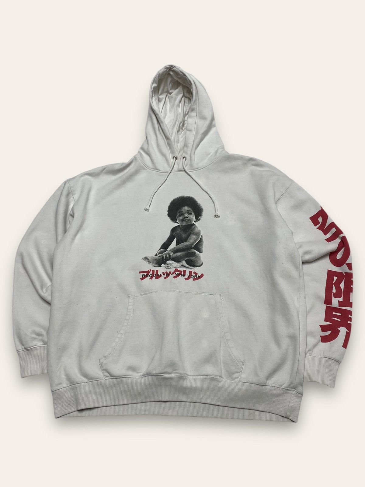 Vintage NOTORIUS BIG Child Big Logo Hoodie Y2k