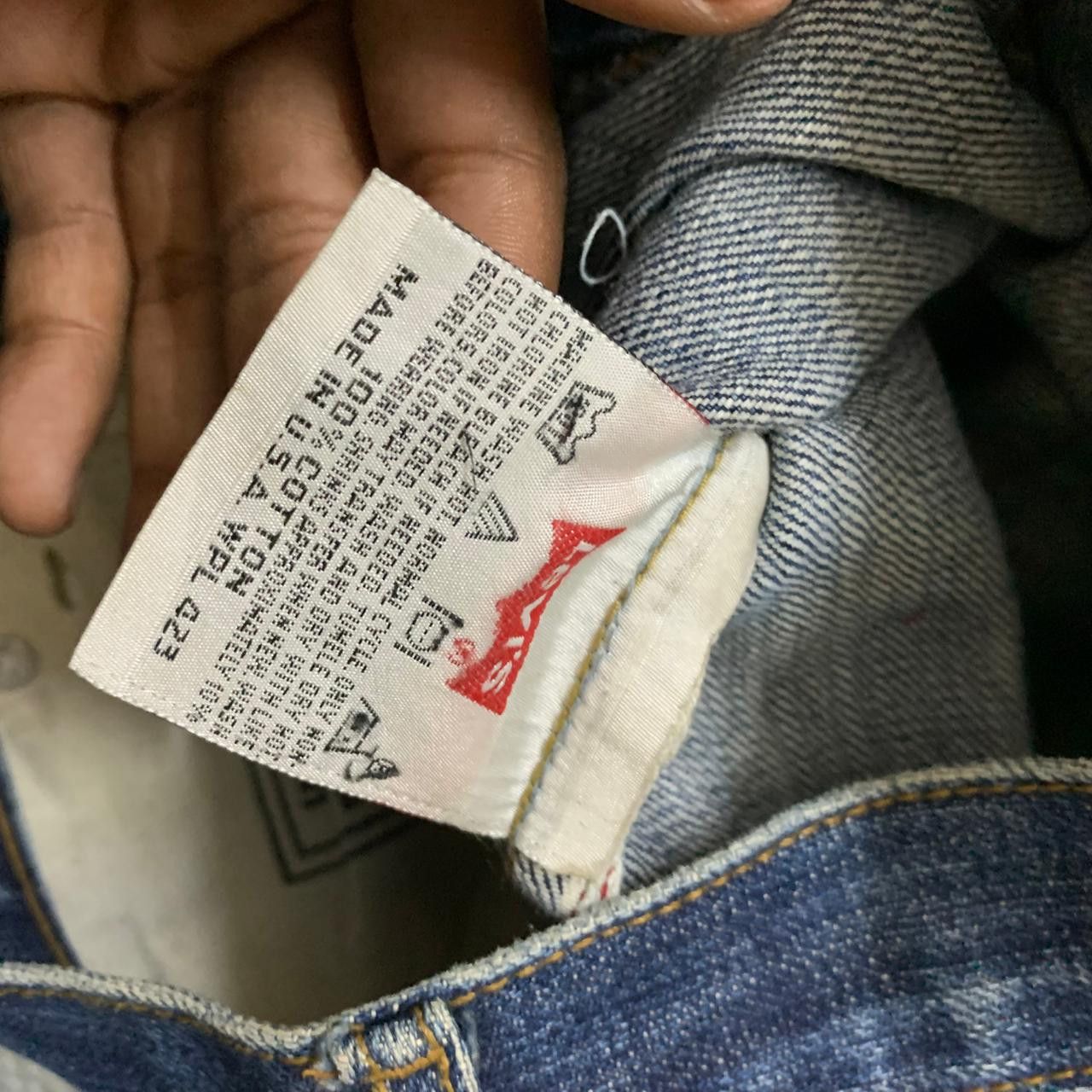 Vintage vintage y2k levis selvage inspired denim Size US 32 / EU 48 - 10 Thumbnail