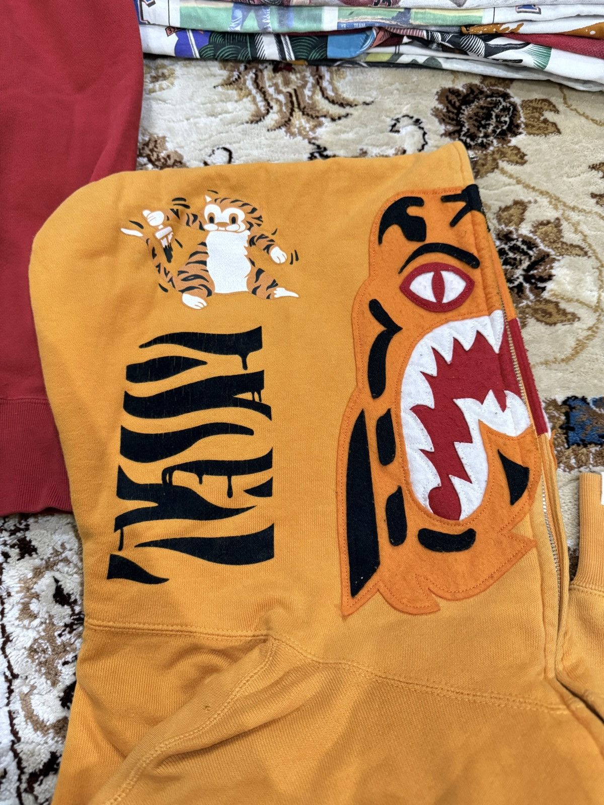 Bape Hoodie Sweatshirt A Bathing Ape Tiger Full Zipper Size US L / EU 52-54 / 3 - 2 Thumbnail