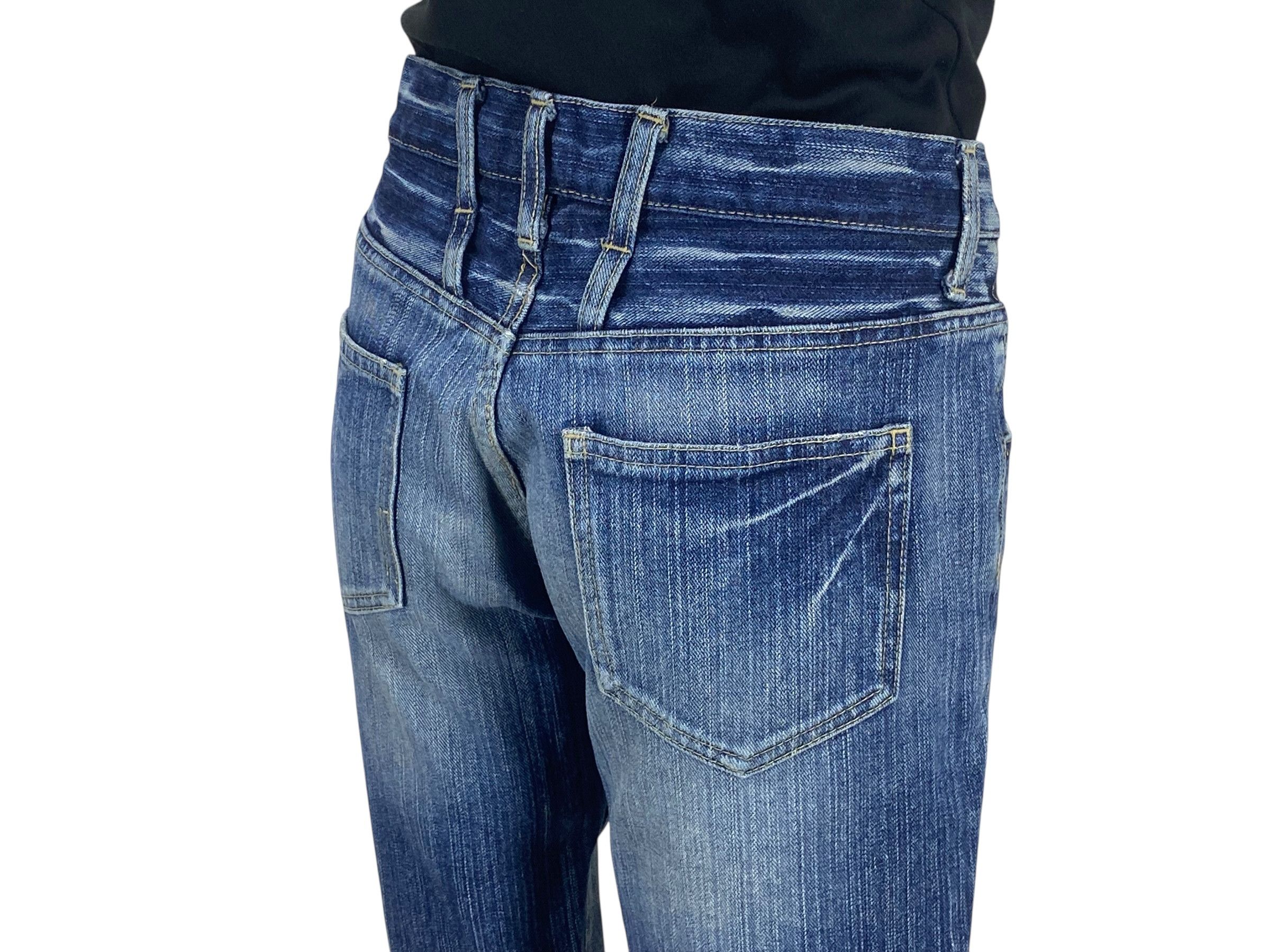 Japanese Brand MK Klein Jeans Loose Jeans Size 27" / US 4 / IT 40 - 7 Thumbnail
