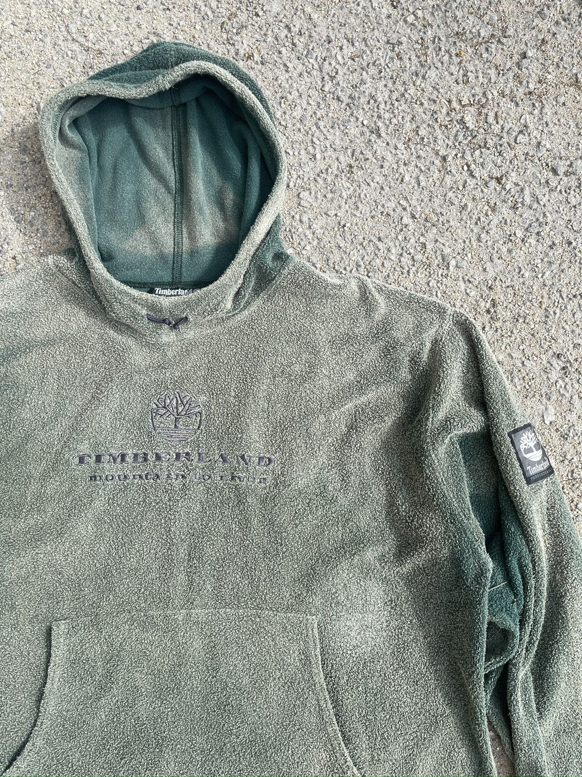Timberland VERY RARE‼️ VINTAGE 1996 TIMBERLAND FLEECE HOODIE Size US L / EU 52-54 / 3 - 2 Thumbnail
