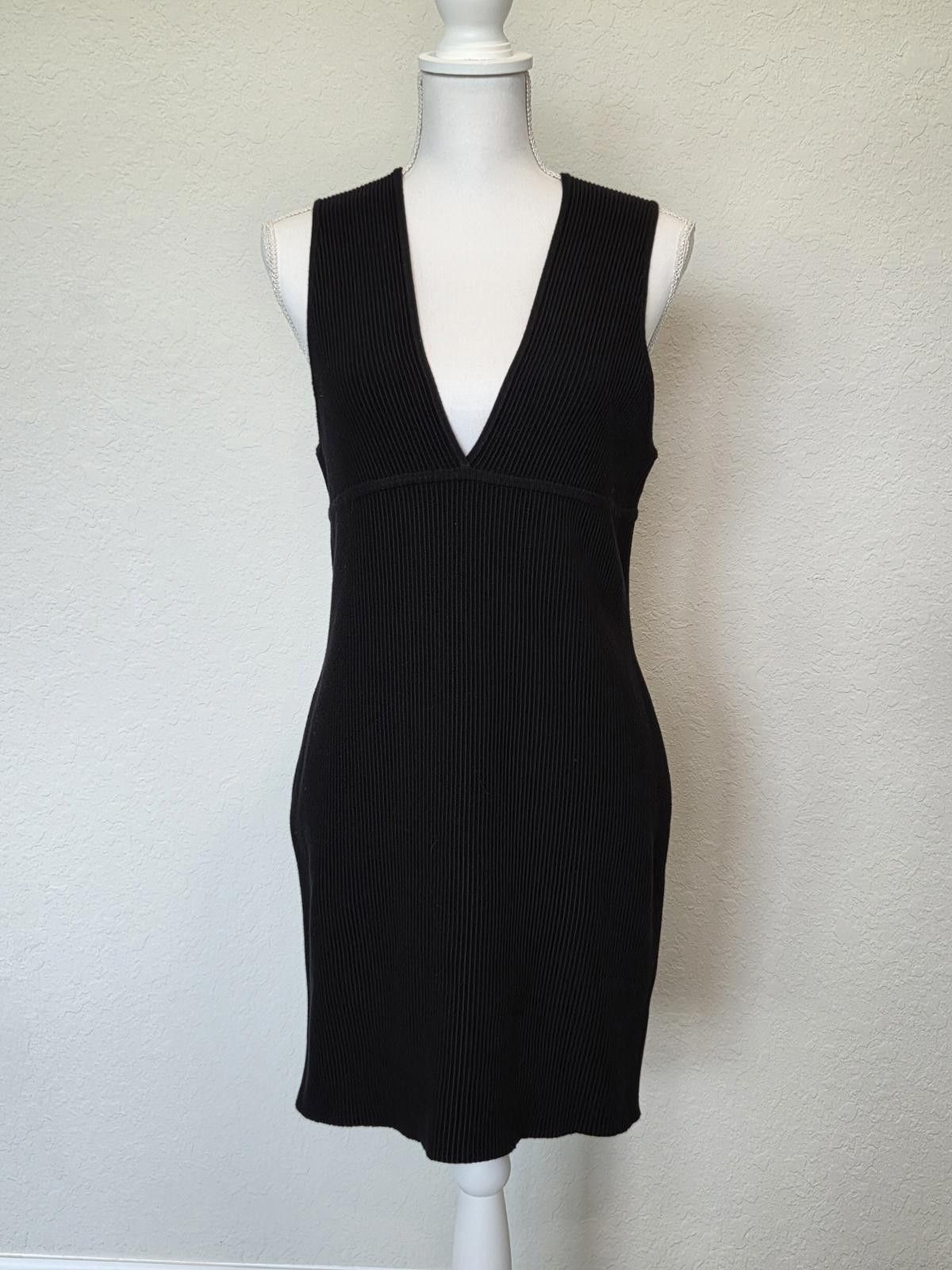 Designer House of Harlow 1960 Ribbed Mini Dress - Size L - NWT (New) Size L / US 10 / IT 46 - 2 Thumbnail
