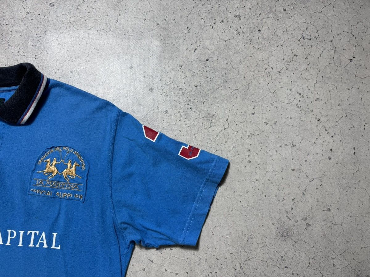 La Martina La Martina #3 Polo Team Vintage Polo Shirt Size M Blue Size US M / EU 48-50 / 2 - 3 Thumbnail
